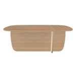 View Ibon L  Coffee Table with Storage · Oak