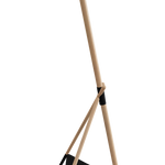 View Ka M Leselampe mit Tablett · Schwarz & Buche