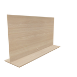 View Alada Floating Desk · White pigmented oak