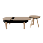 Voir Batea L+S Table Set - Chêne et noir