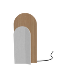 Voir Lampe de table Lua · Grand chêne & blanc