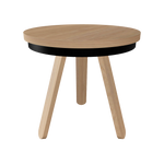 View Batea S Tray Table · Oak & black