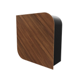 View Cielo Wall Cabinet · Walnut & Black