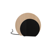 View Lua Ceiling Lamp · Medium oak & black