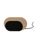 View Lua Table Lamp · Small oak & black