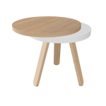 View Batea S Tray Table · Oak & white