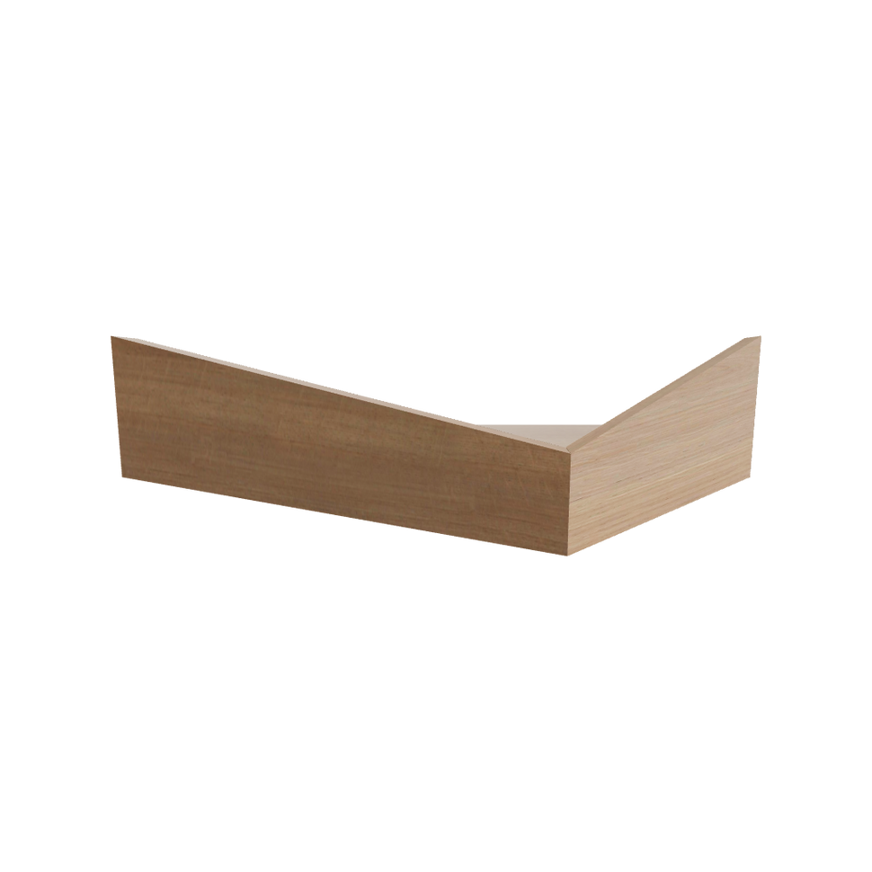 Pelican wall shelf M oak