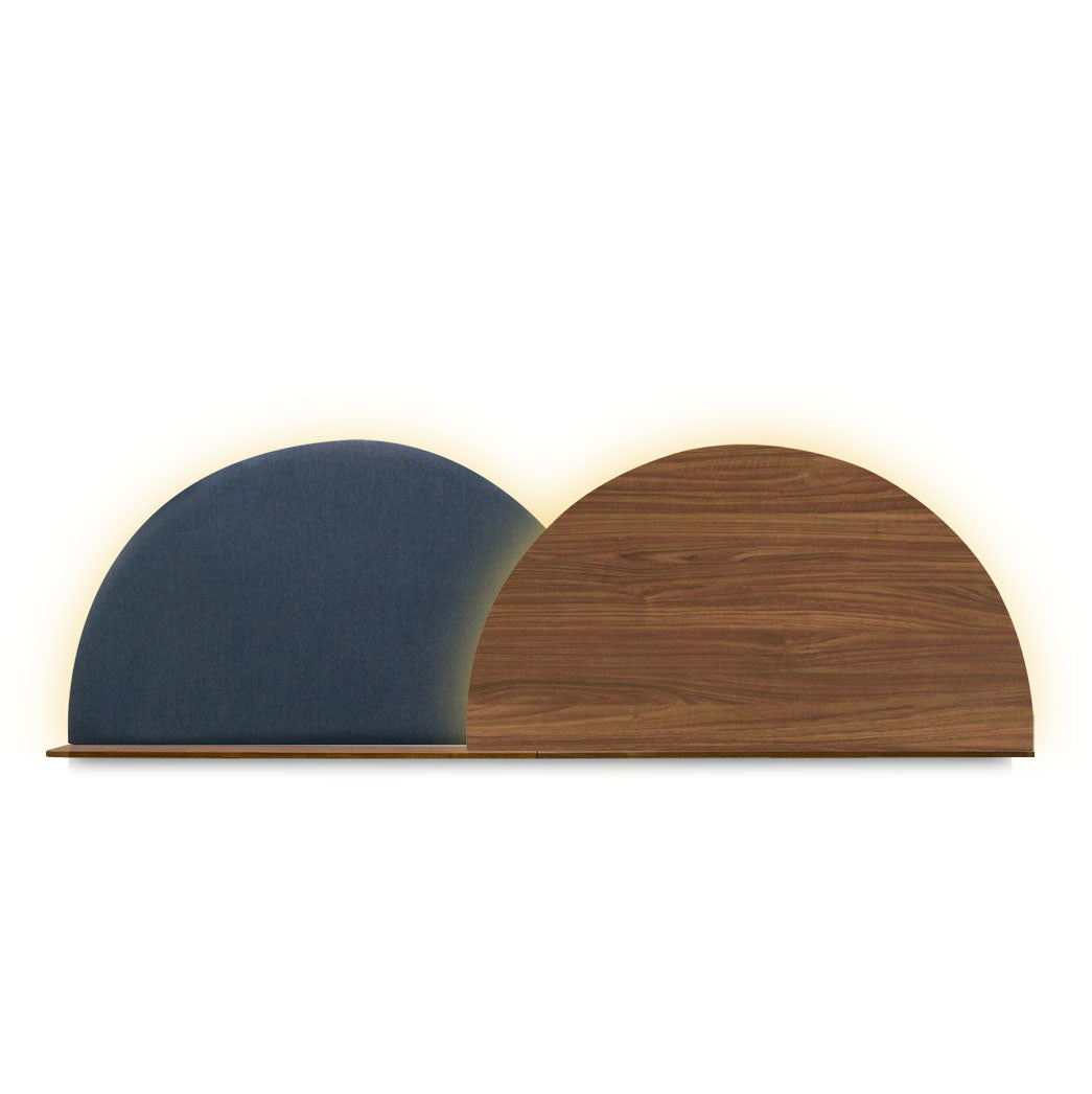 Alba Headboard XL · Semicircle + Semicircle