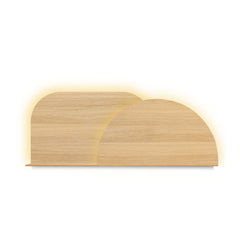 Alba Headboard L · Large rectangle + Semicircle