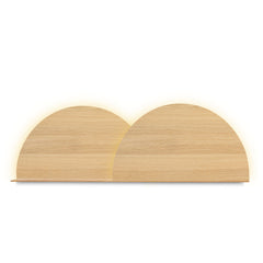 Alba Tête de lit XL · Demi-cercle + Demi-cercle