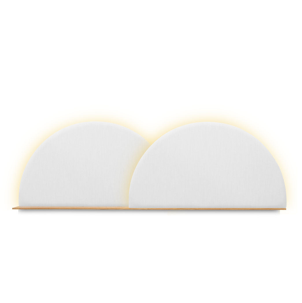 Alba Headboard XL · Semicircle + Semicircle