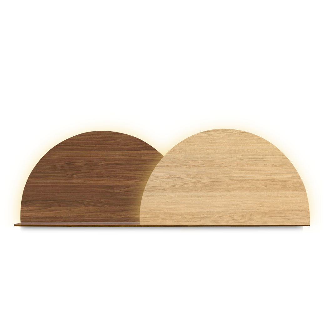 Alba Headboard XL · Semicircle + Semicircle