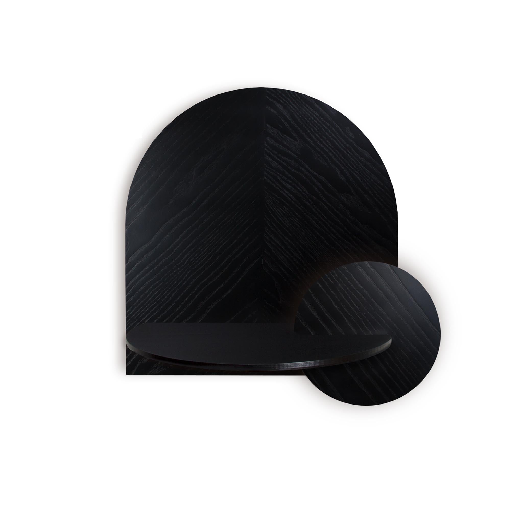 Alba Floating Nightstand DUO · Black herringbone