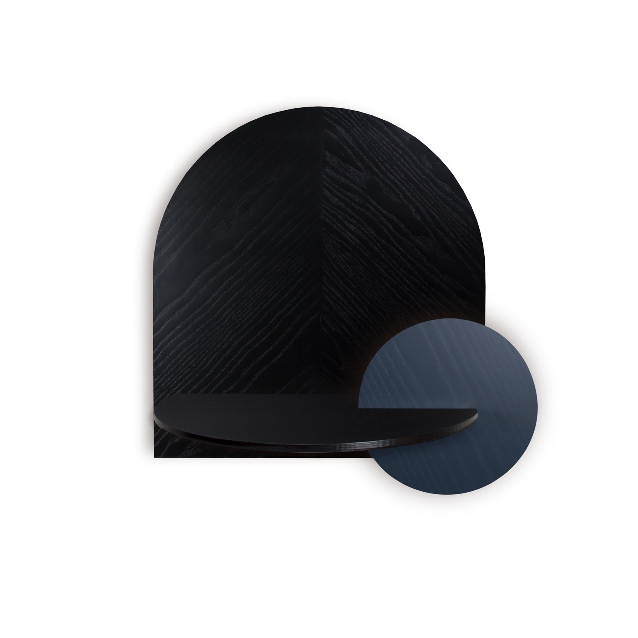 Alba Floating Nightstand DUO · Black herringbone