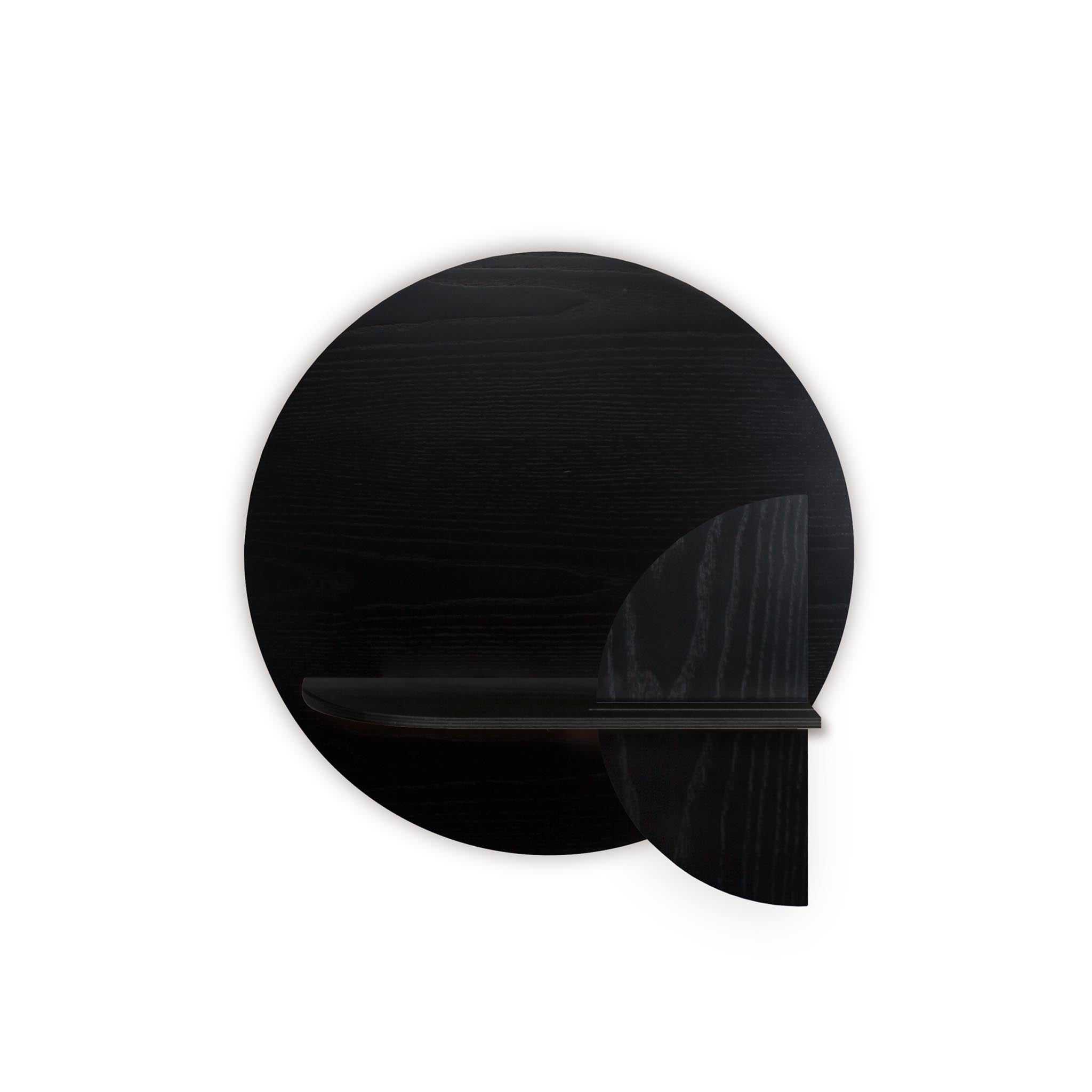 Étagère murale Alba DUO · Cercle noir