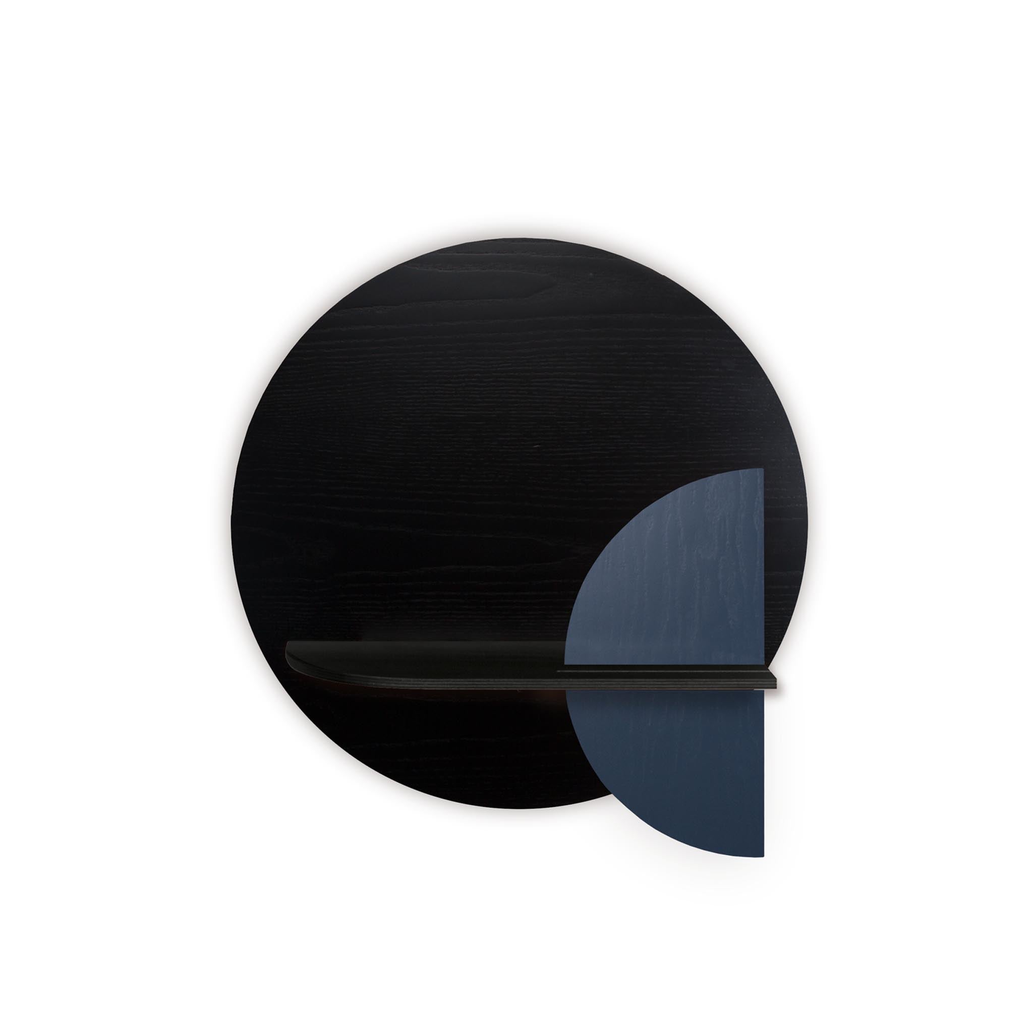 Étagère murale Alba DUO · Cercle noir