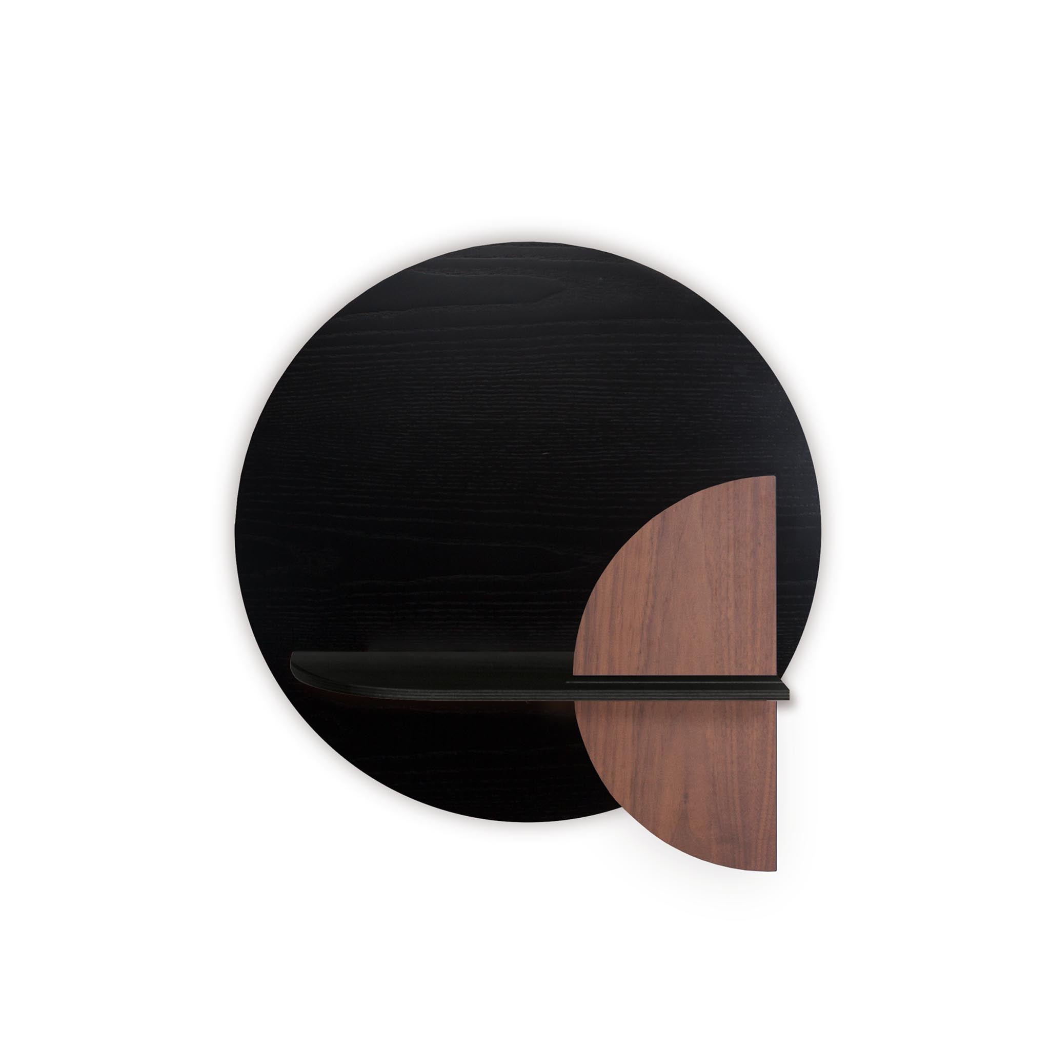 Étagère murale Alba DUO · Cercle noir