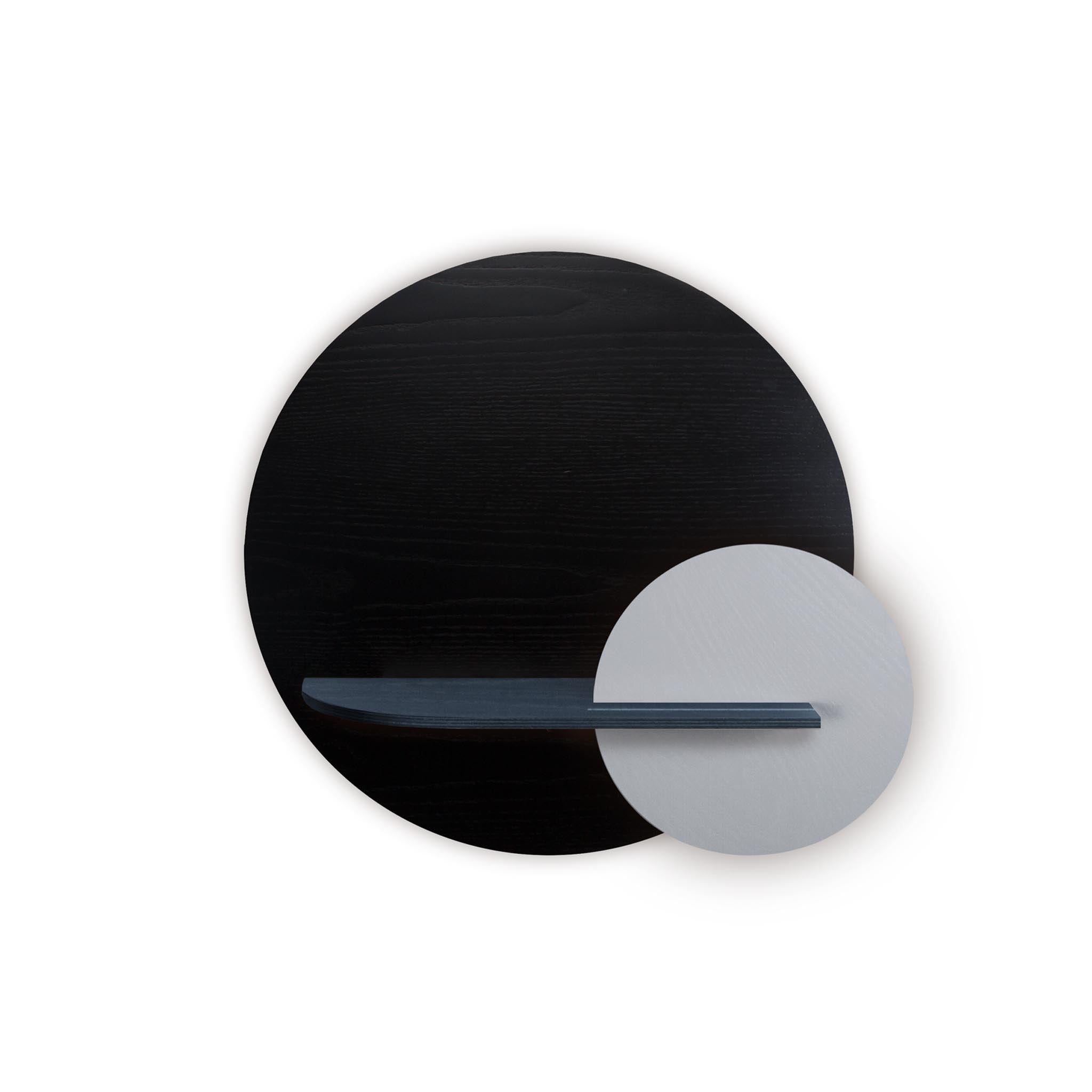 Étagère murale Alba DUO · Cercle noir