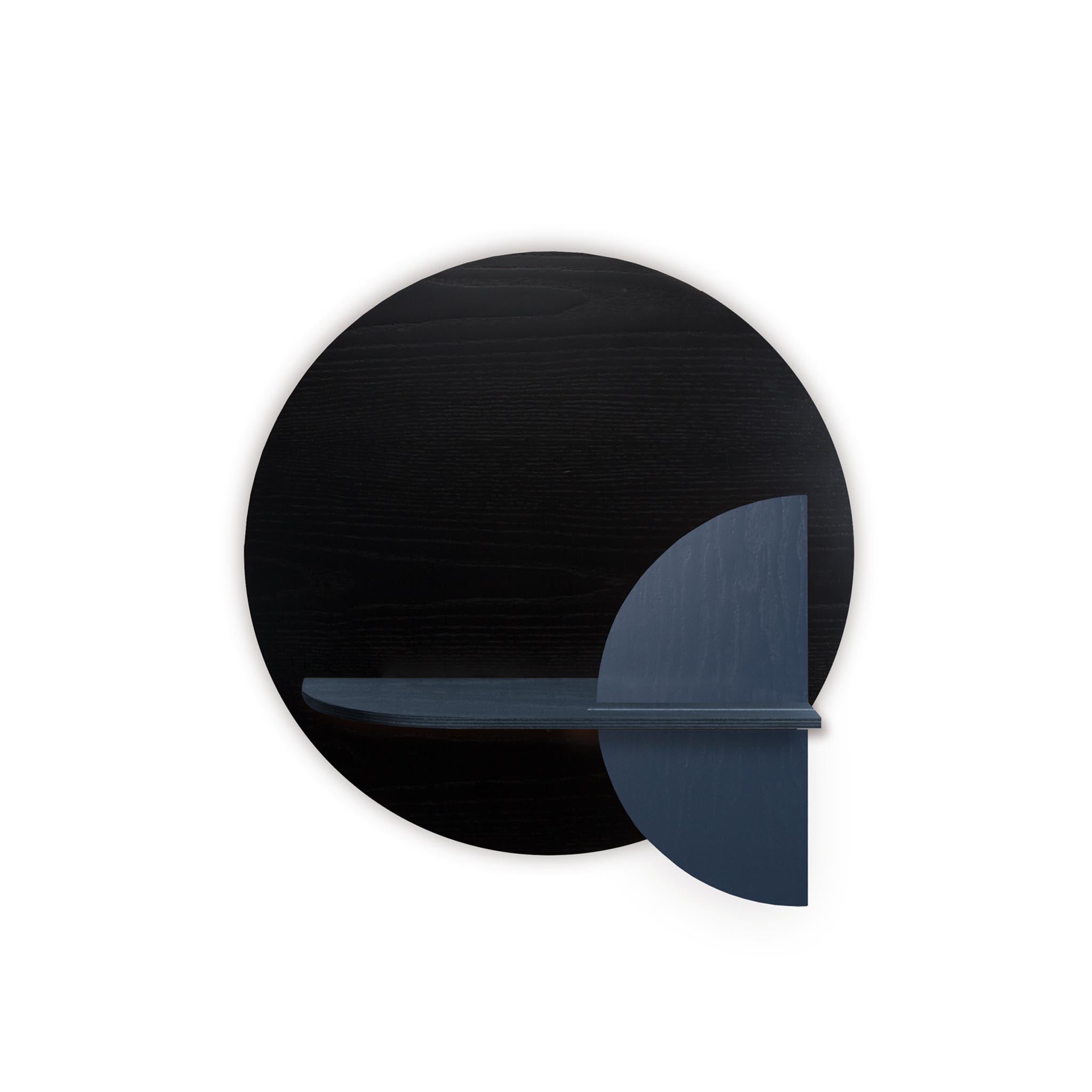 Étagère murale Alba DUO · Cercle noir