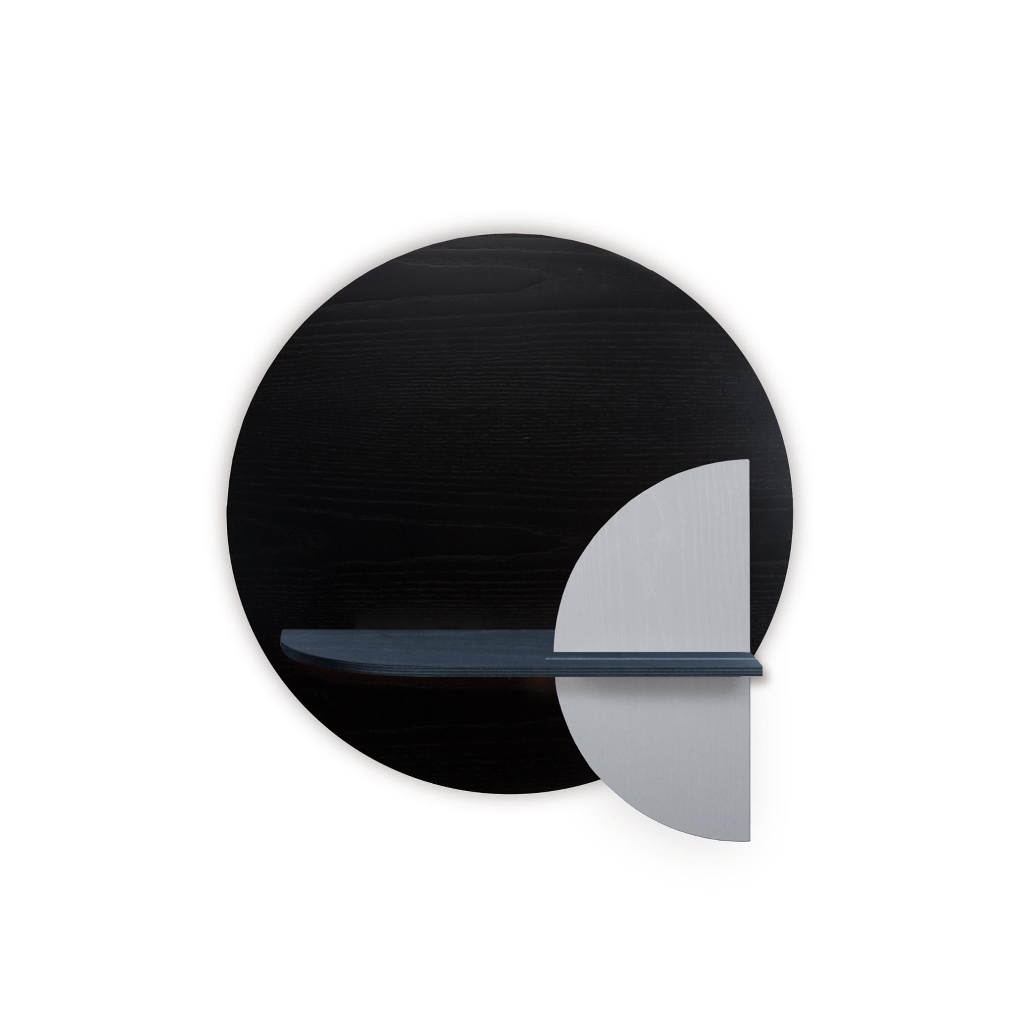 Étagère murale Alba DUO · Cercle noir
