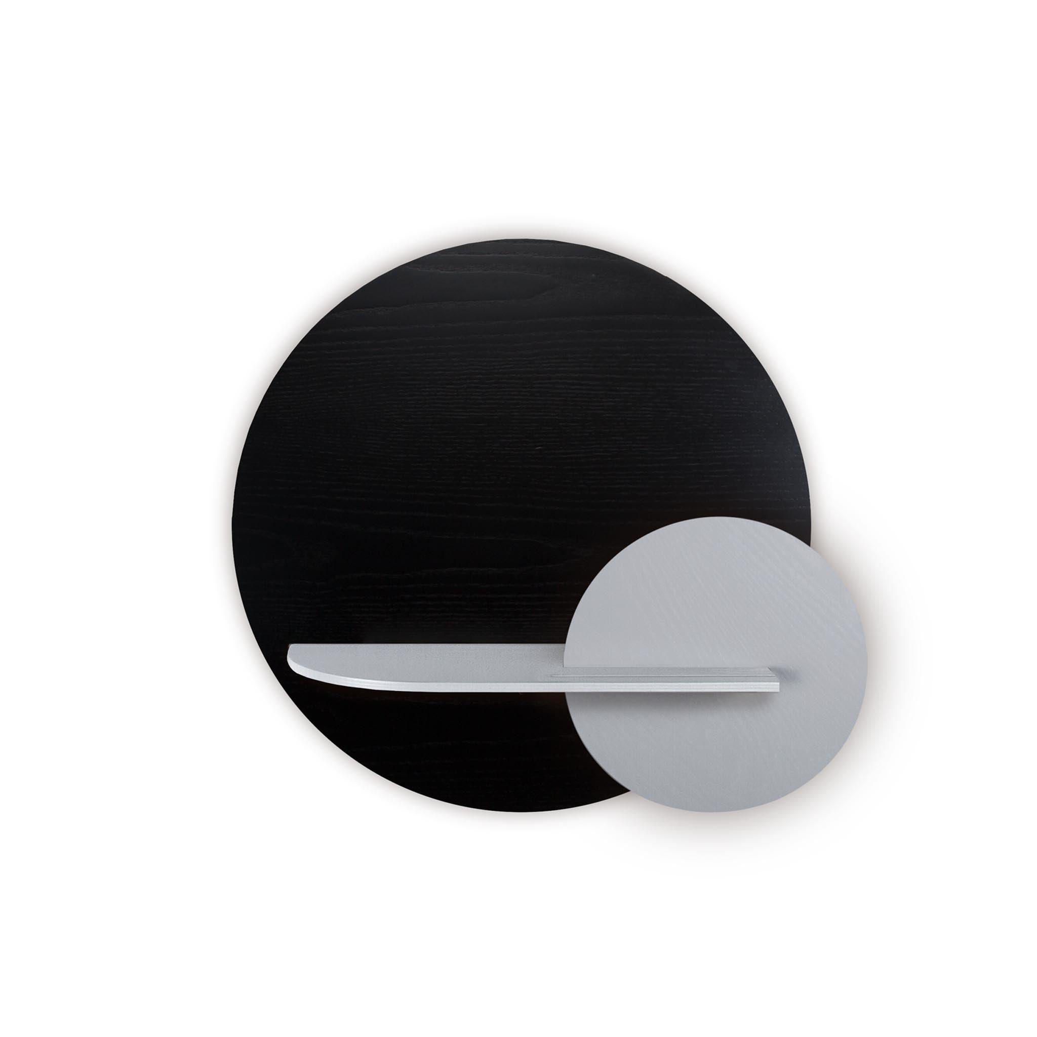 Étagère murale Alba DUO · Cercle noir