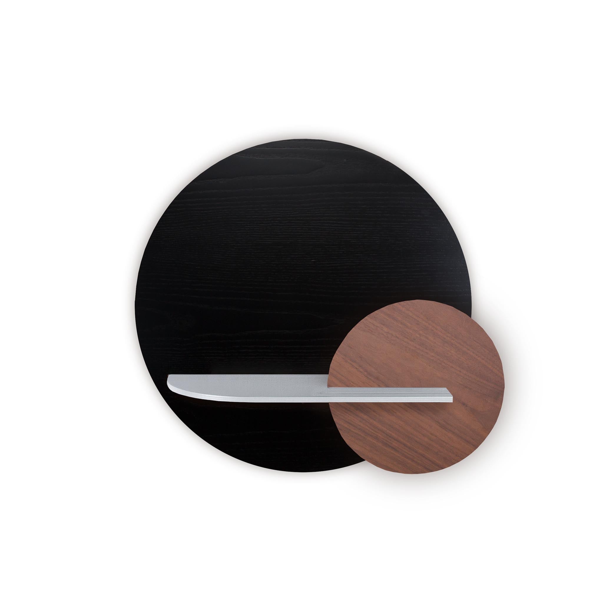 Étagère murale Alba DUO · Cercle noir