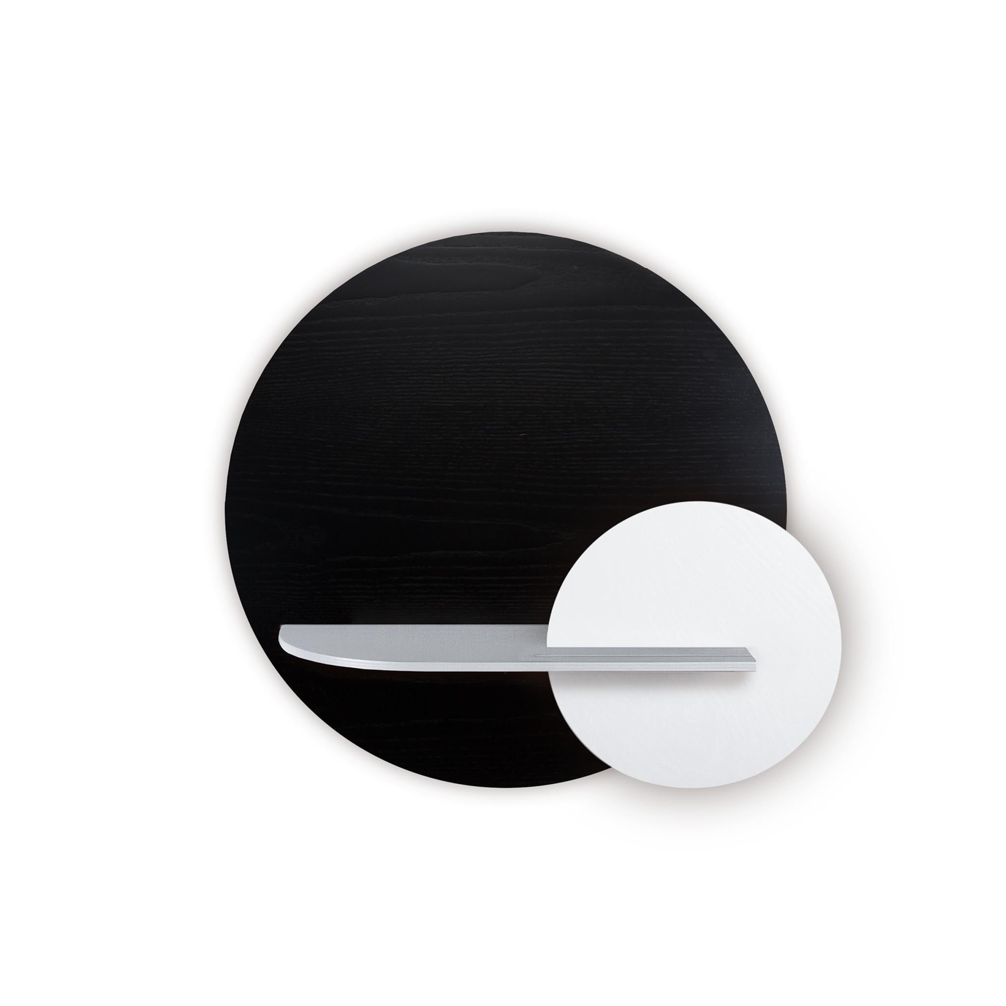 Étagère murale Alba DUO · Cercle noir