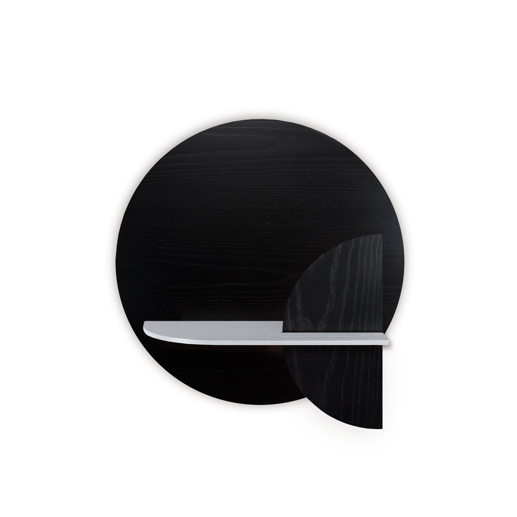 Étagère murale Alba DUO · Cercle noir
