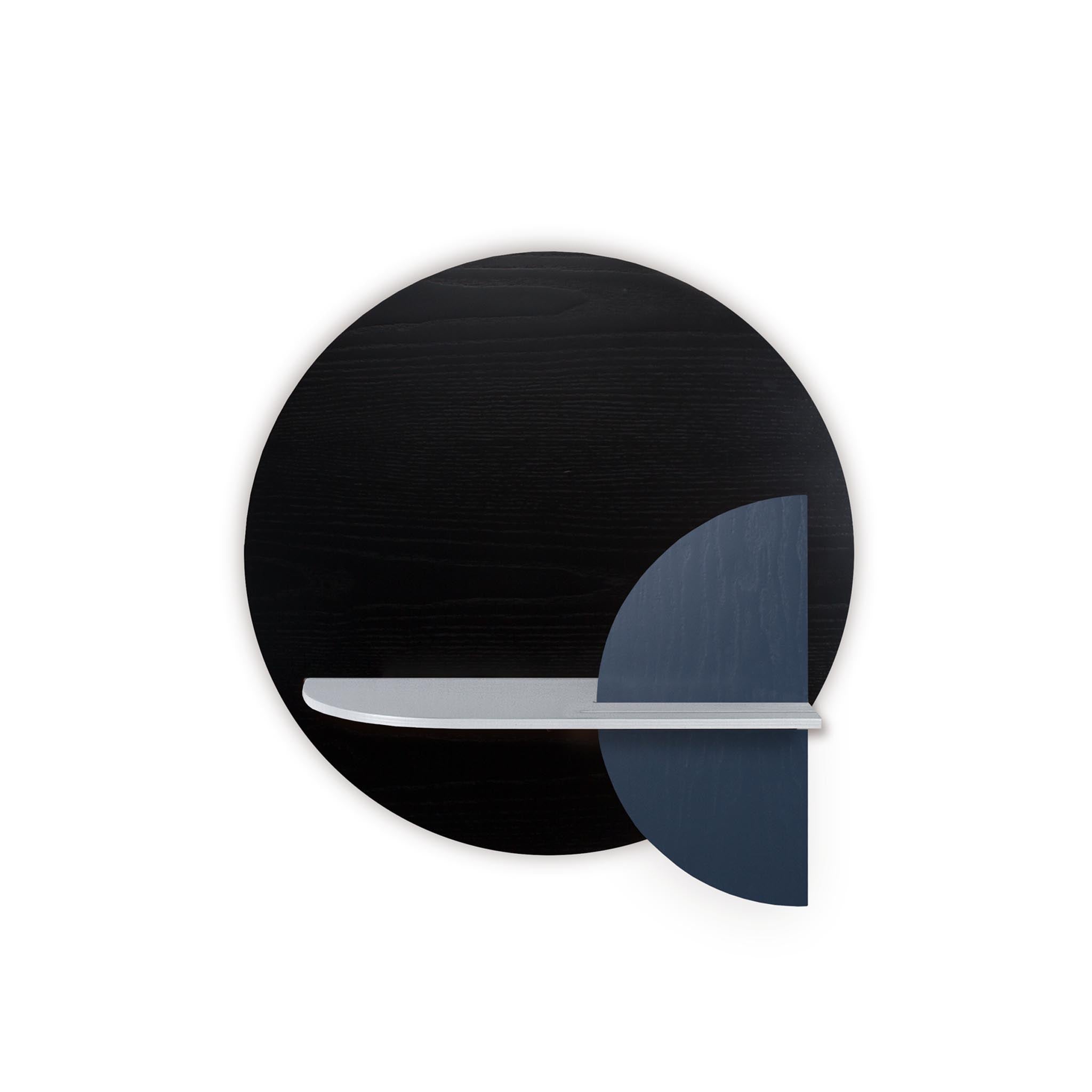 Étagère murale Alba DUO · Cercle noir