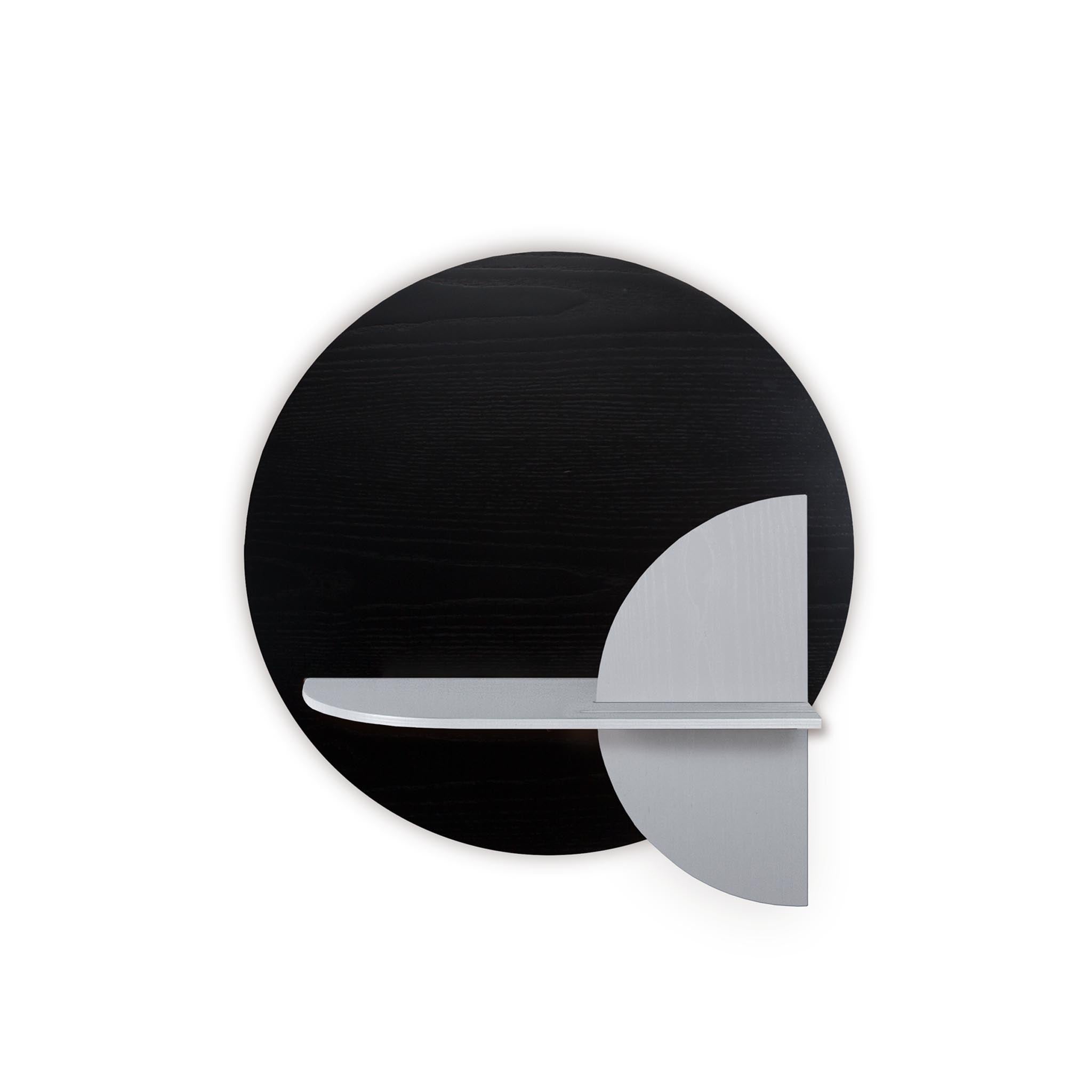 Étagère murale Alba DUO · Cercle noir