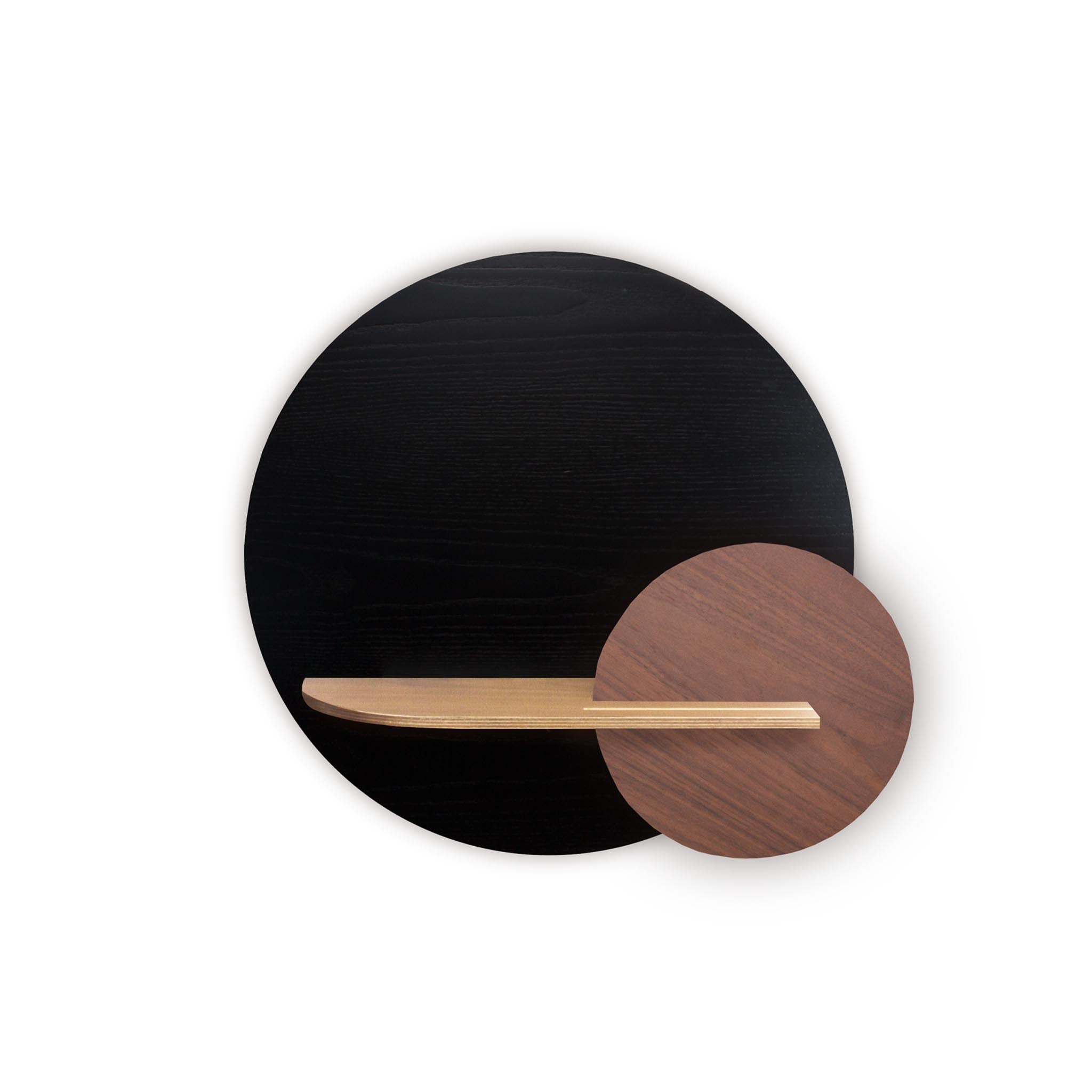 Étagère murale Alba DUO · Cercle noir