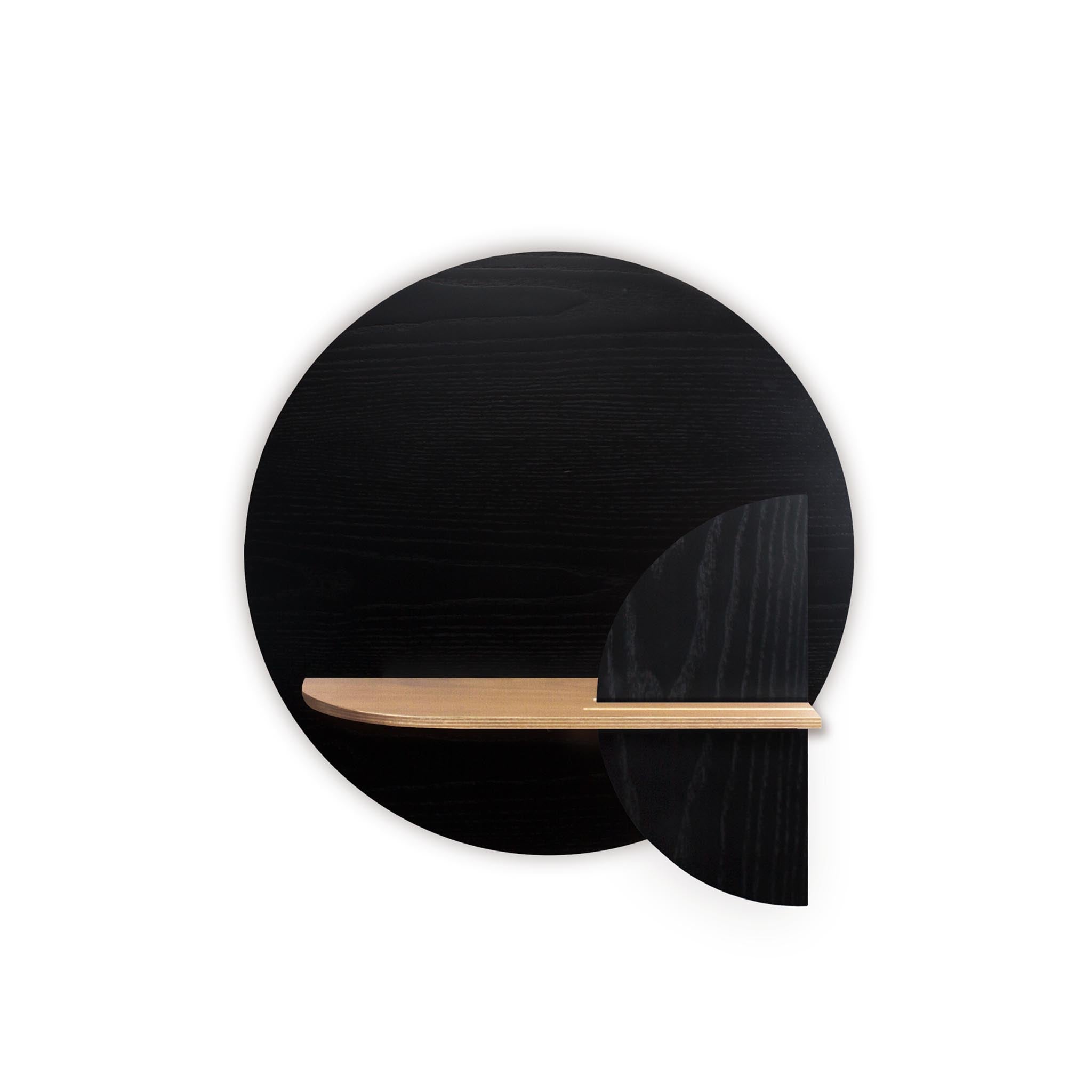 Étagère murale Alba DUO · Cercle noir