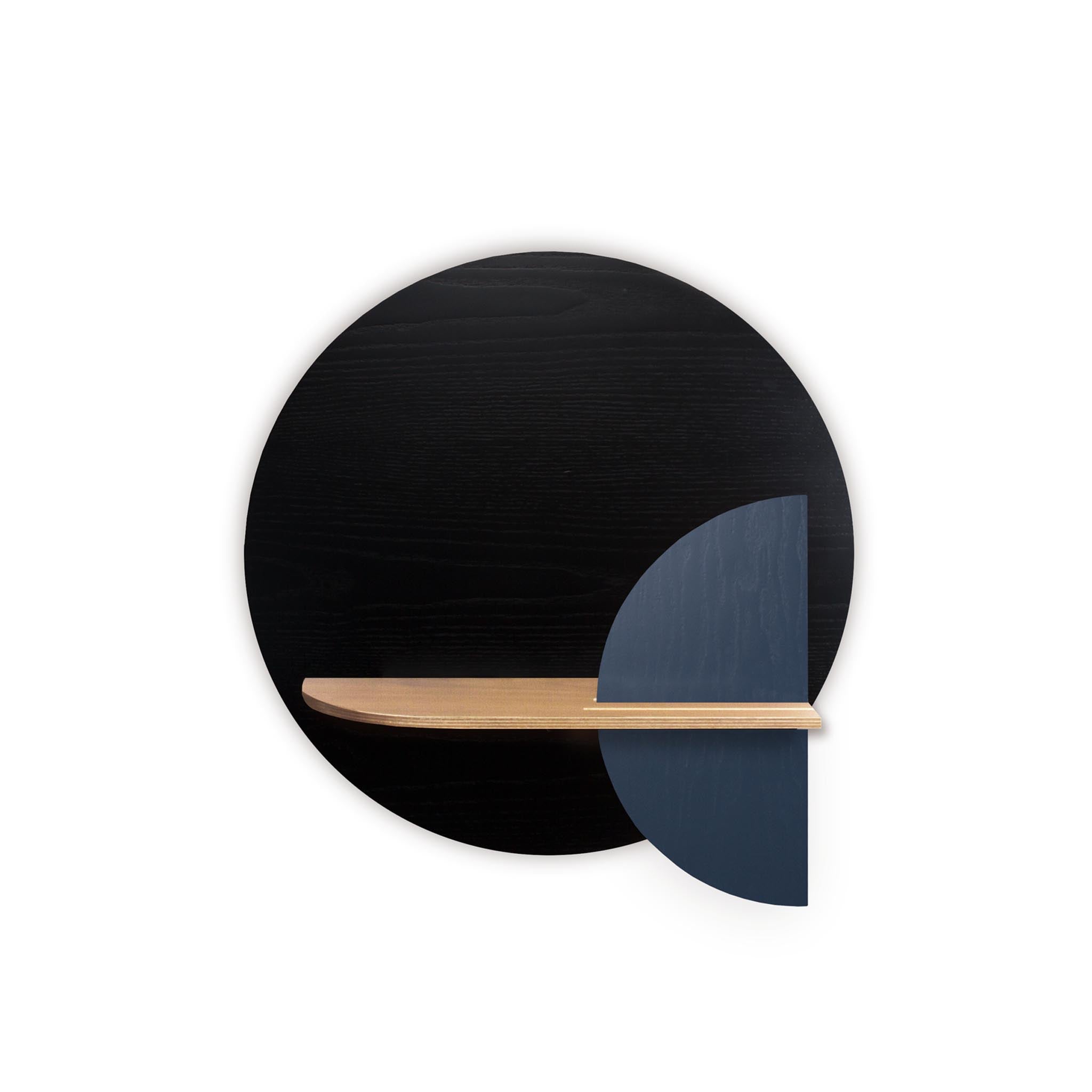 Étagère murale Alba DUO · Cercle noir
