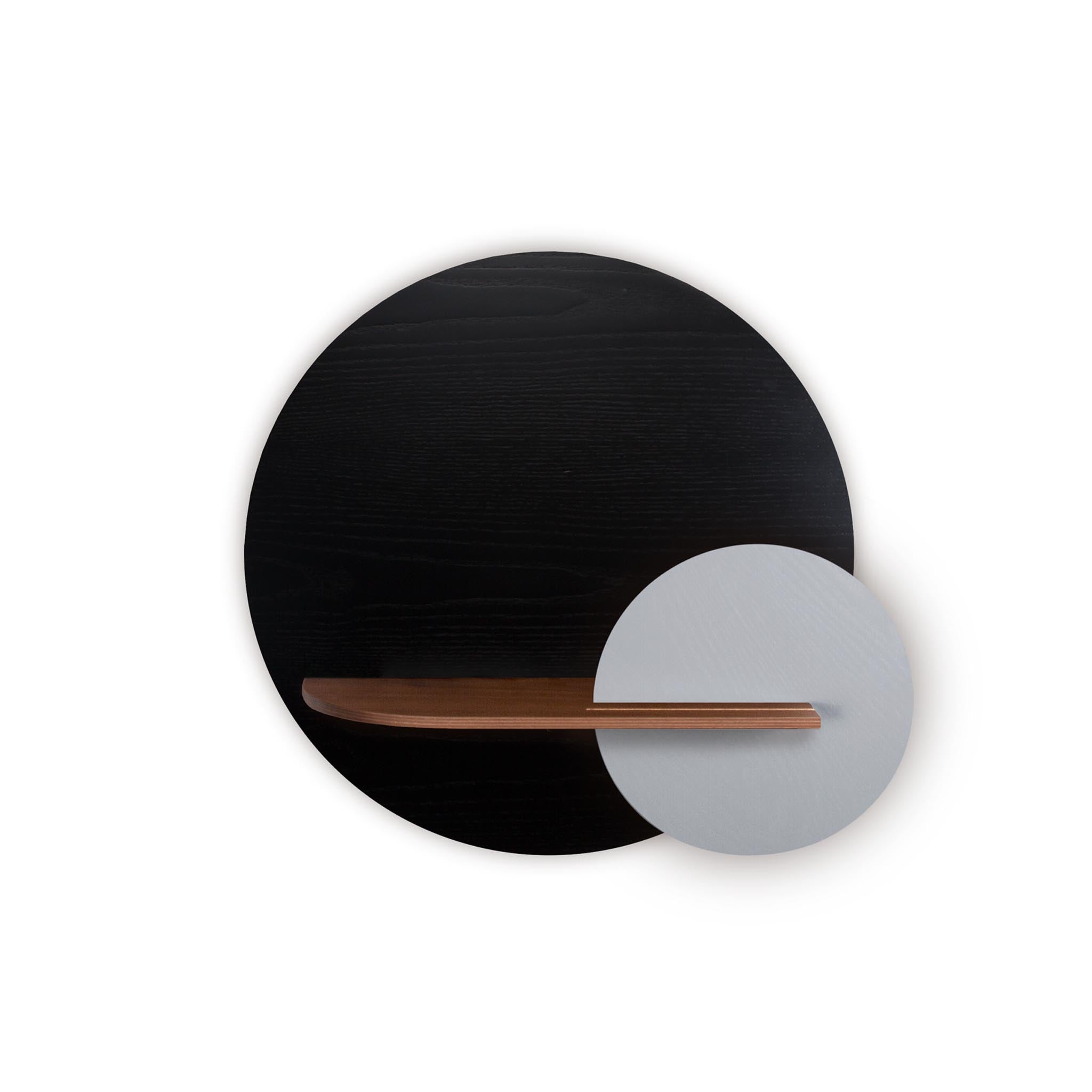 Étagère murale Alba DUO · Cercle noir