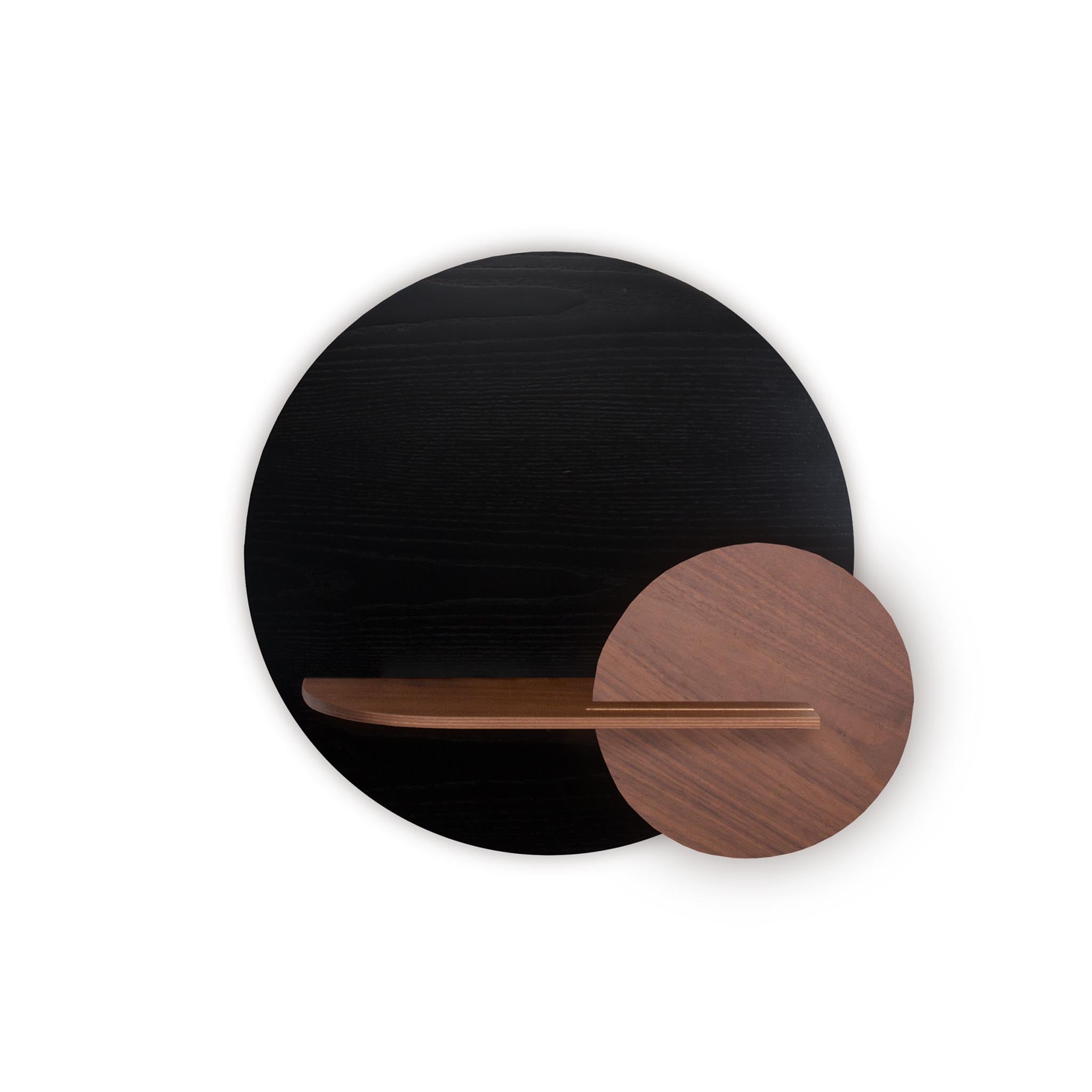 Étagère murale Alba DUO · Cercle noir