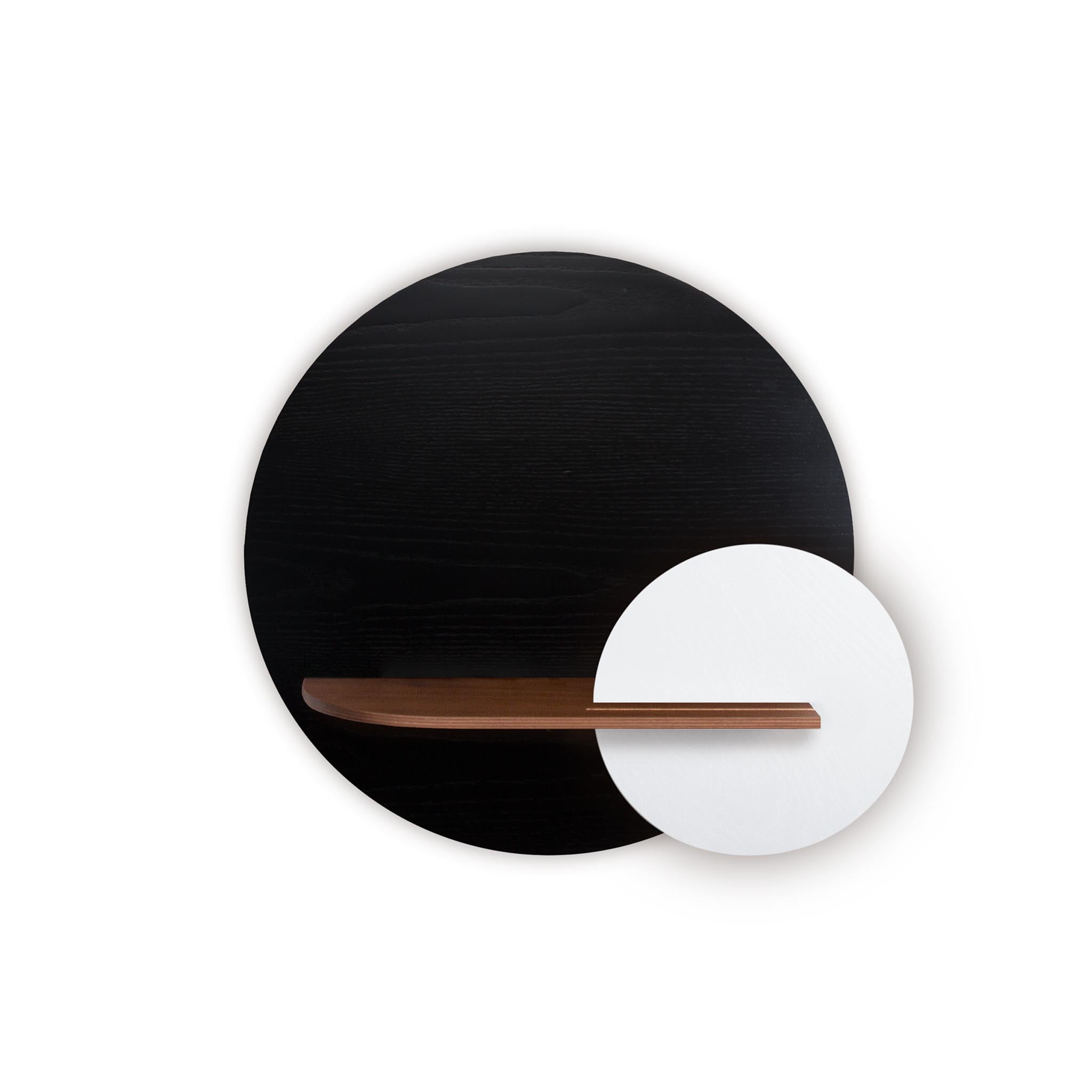 Étagère murale Alba DUO · Cercle noir