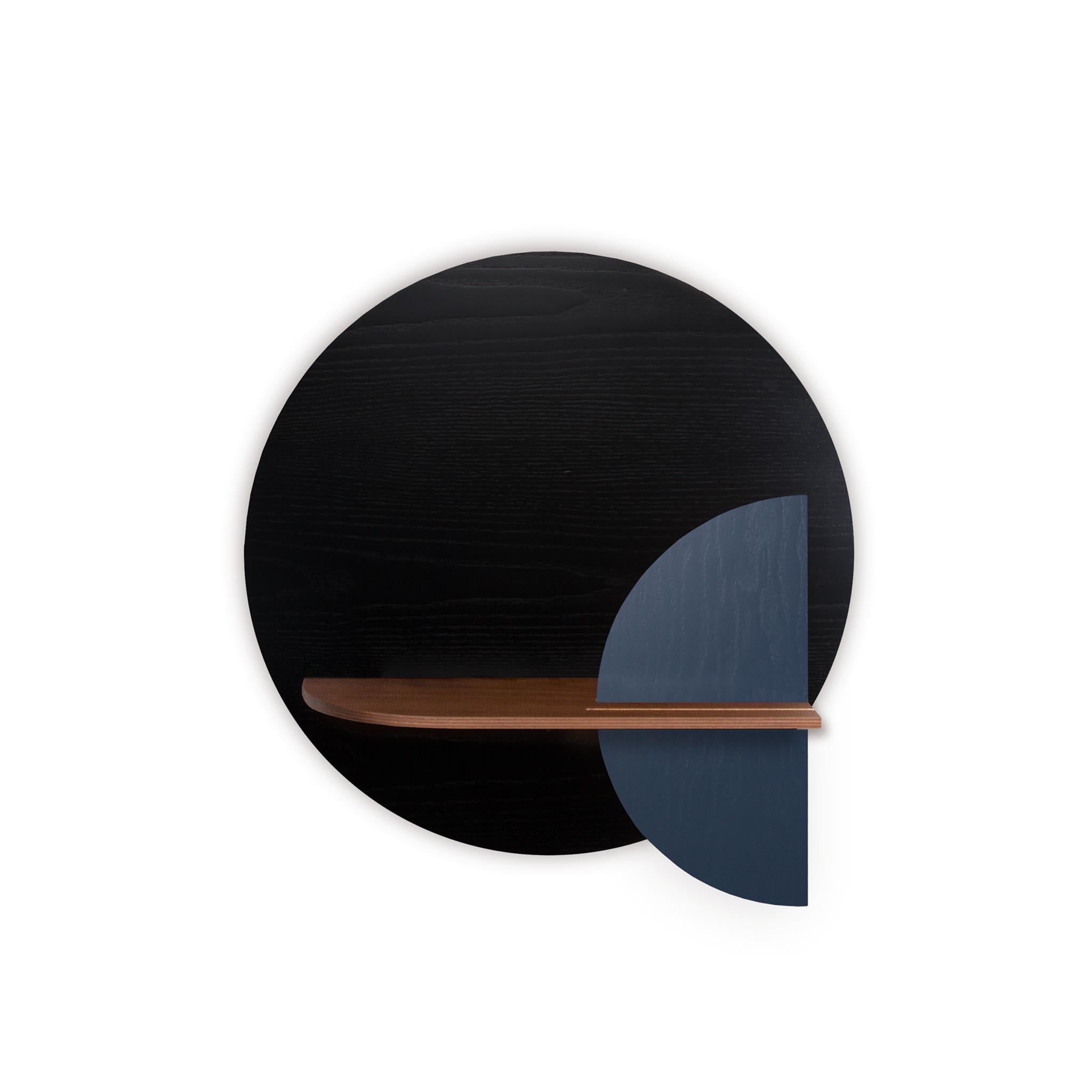 Étagère murale Alba DUO · Cercle noir