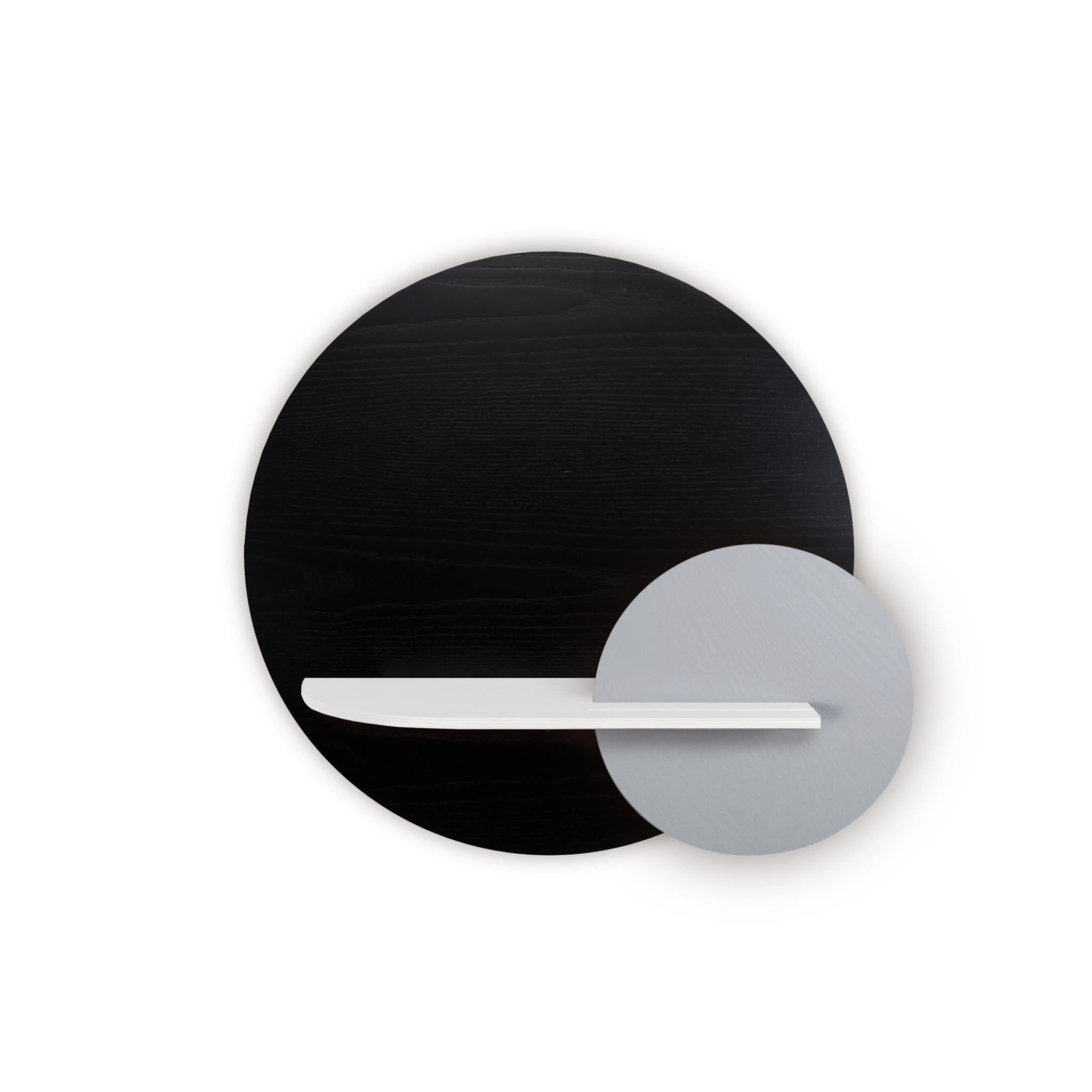 Étagère murale Alba DUO · Cercle noir