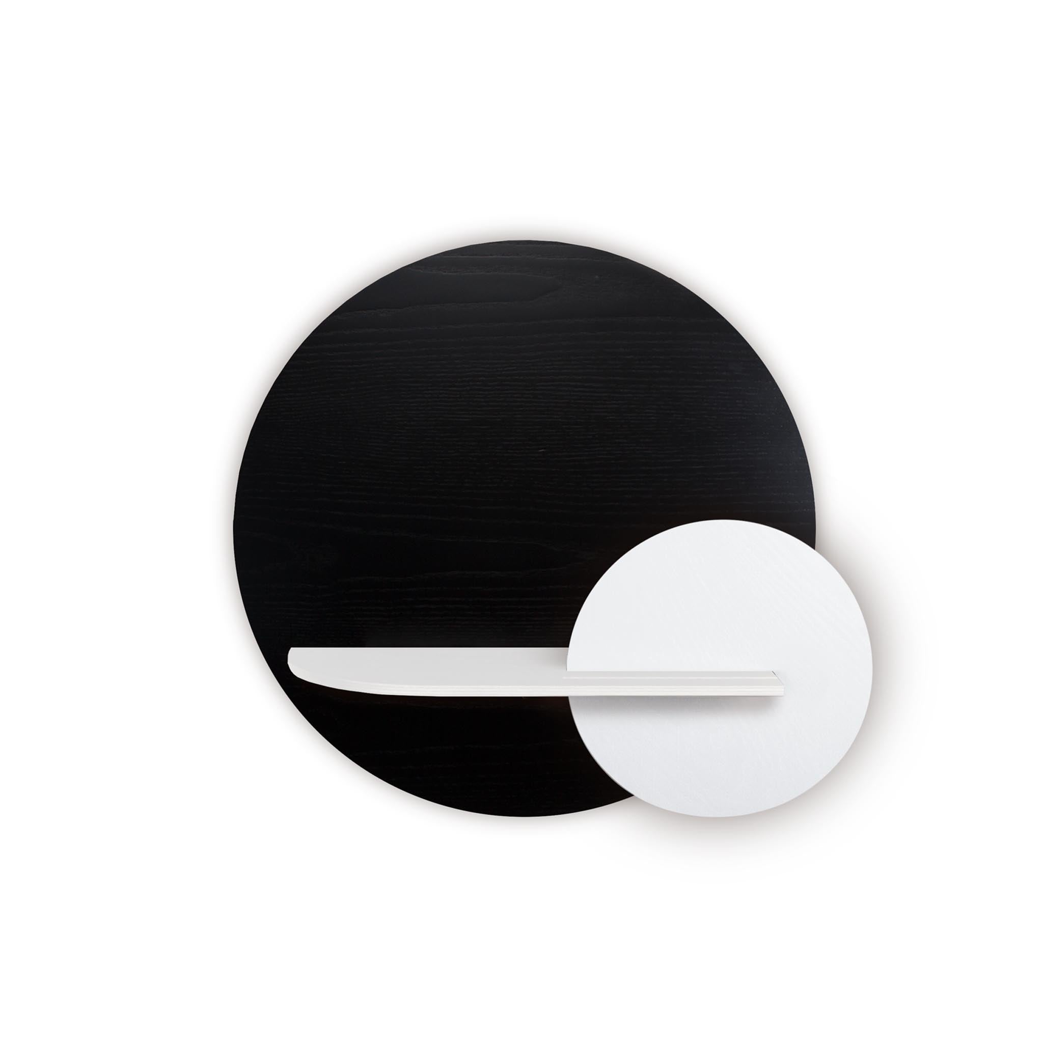 Étagère murale Alba DUO · Cercle noir