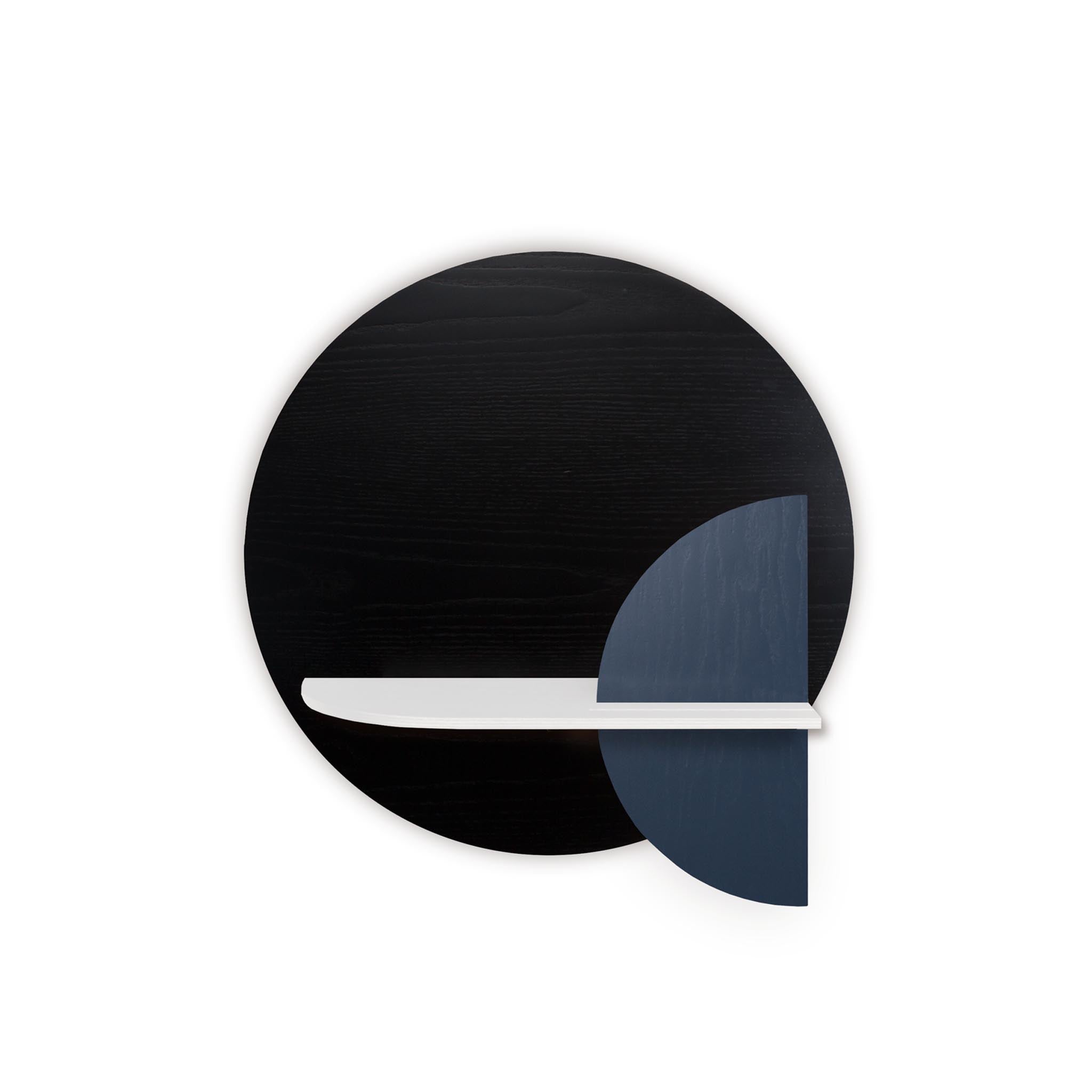 Étagère murale Alba DUO · Cercle noir