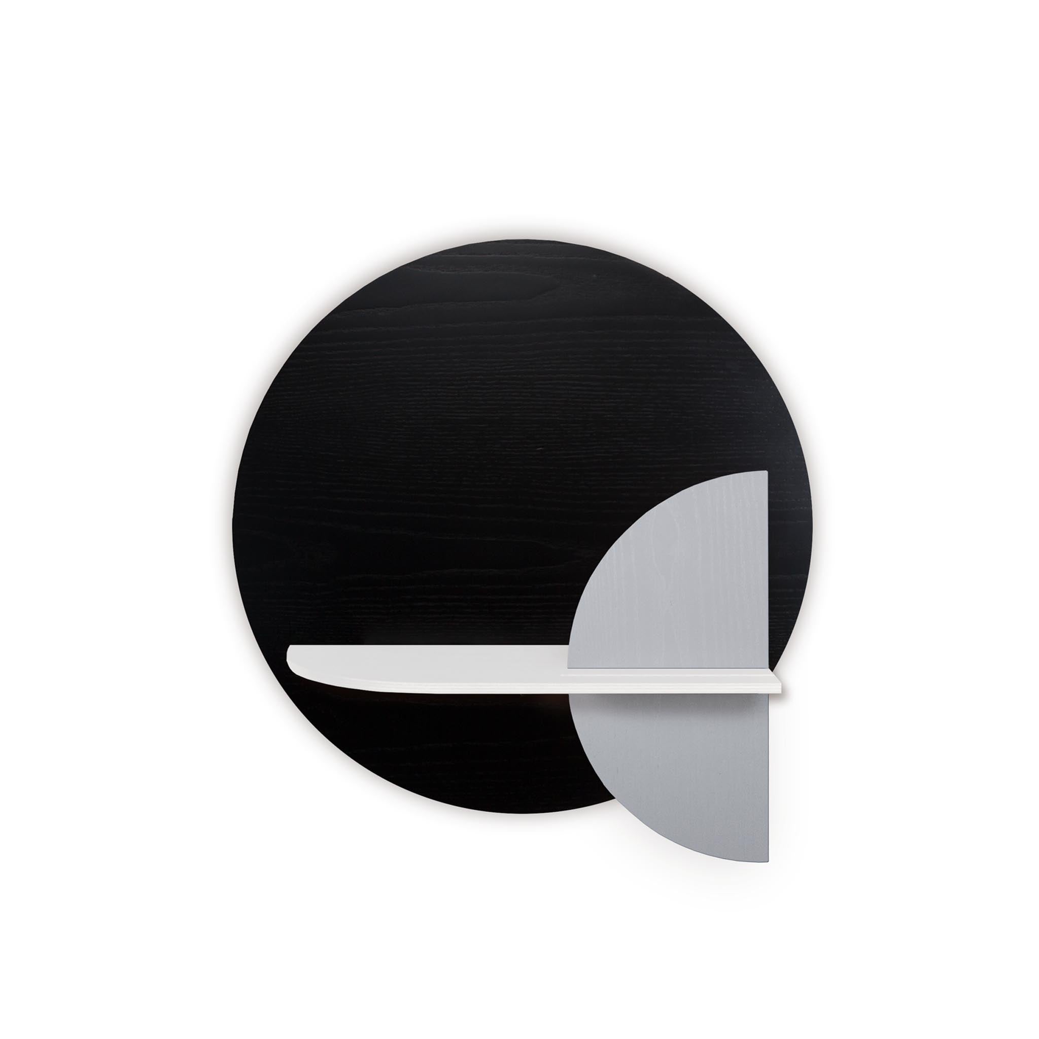 Étagère murale Alba DUO · Cercle noir