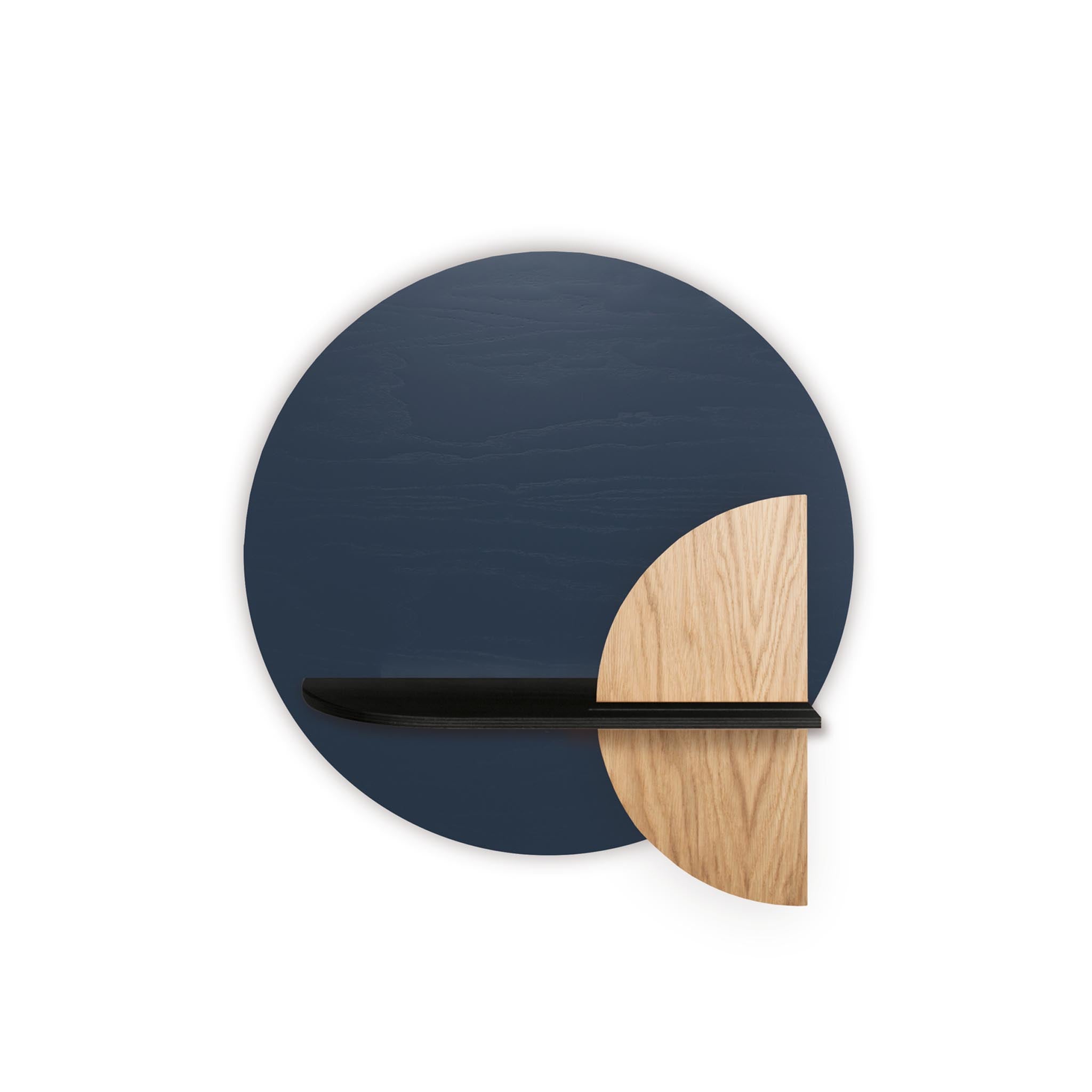 Étagère murale Alba DUO · Cercle bleu