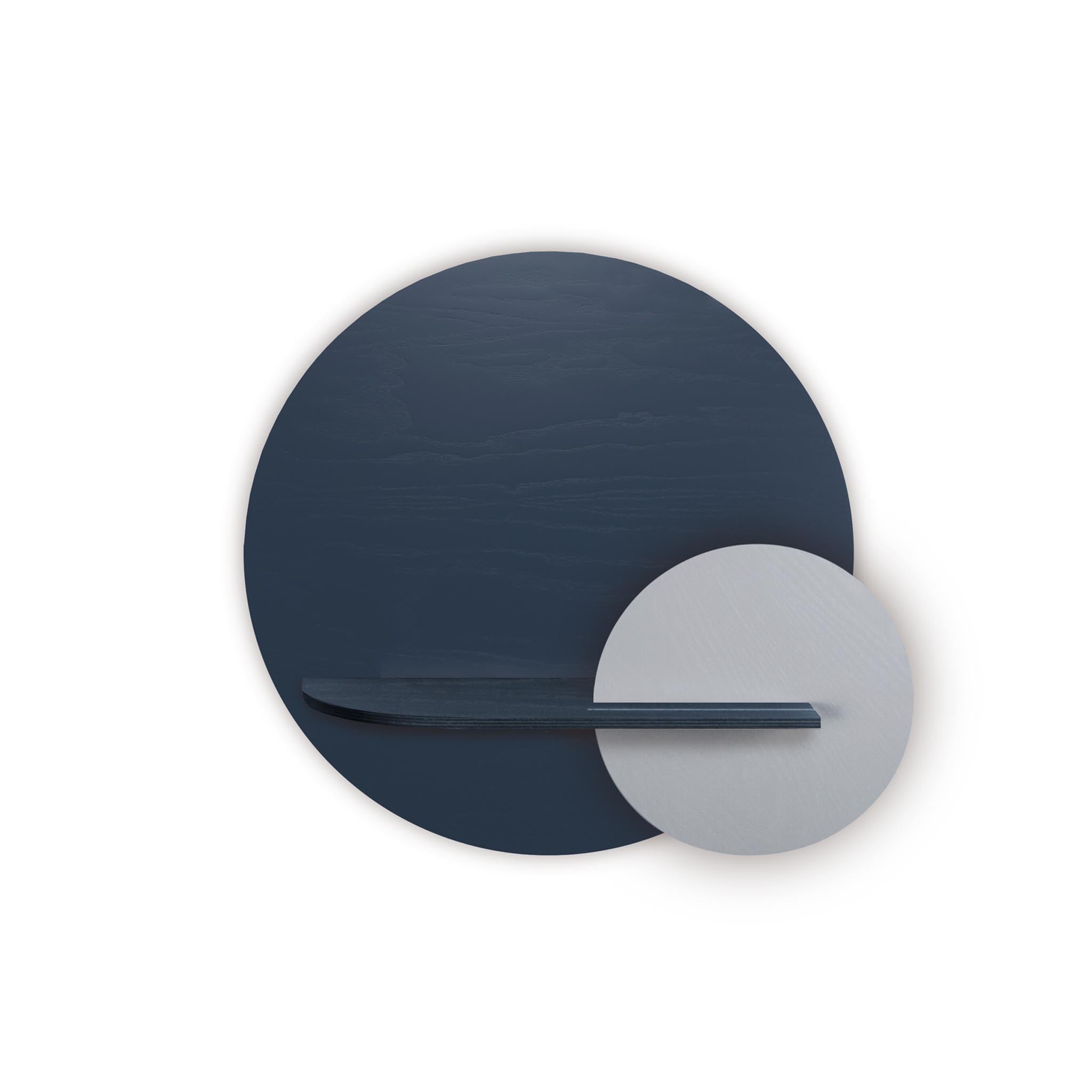 Étagère murale Alba DUO · Cercle bleu