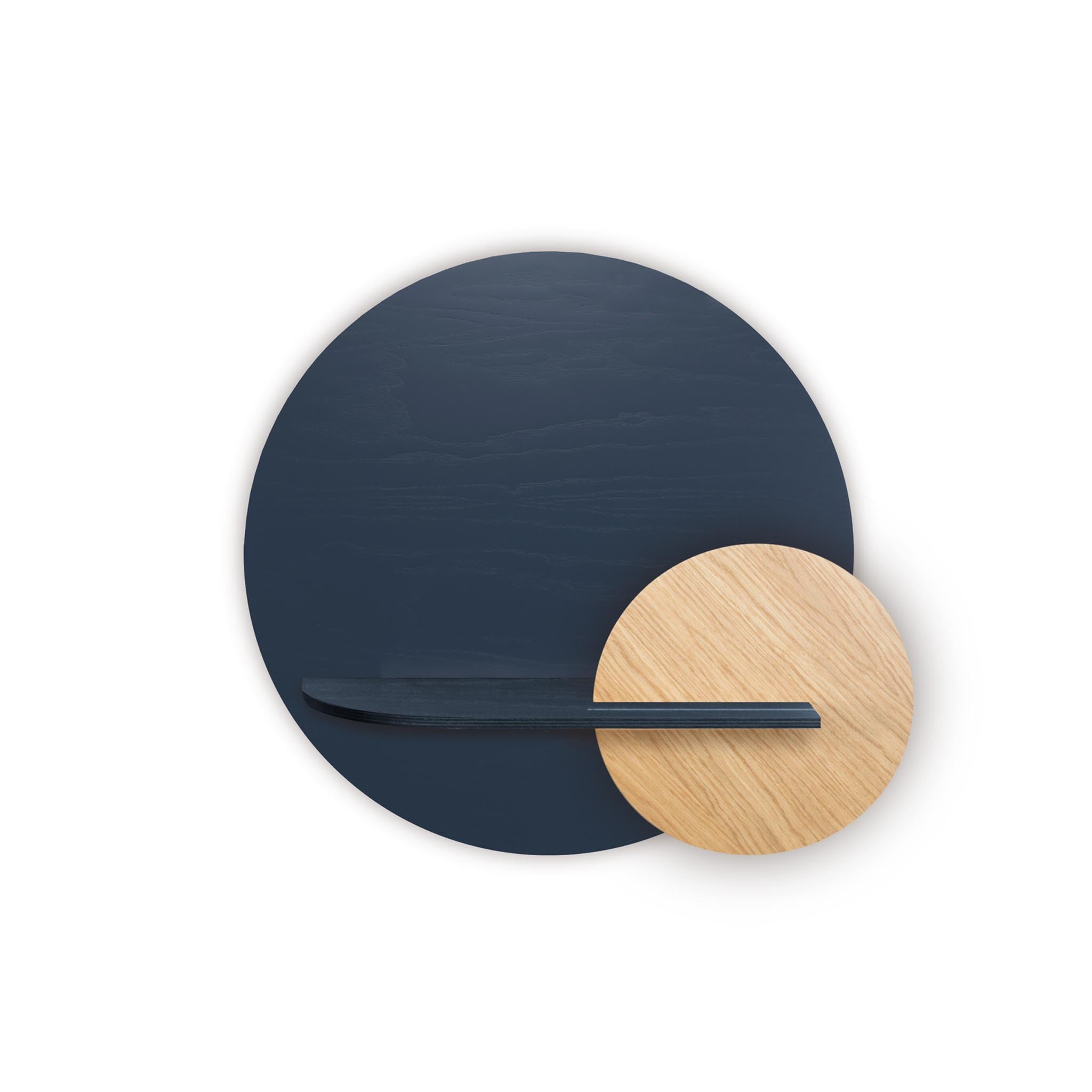 Étagère murale Alba DUO · Cercle bleu