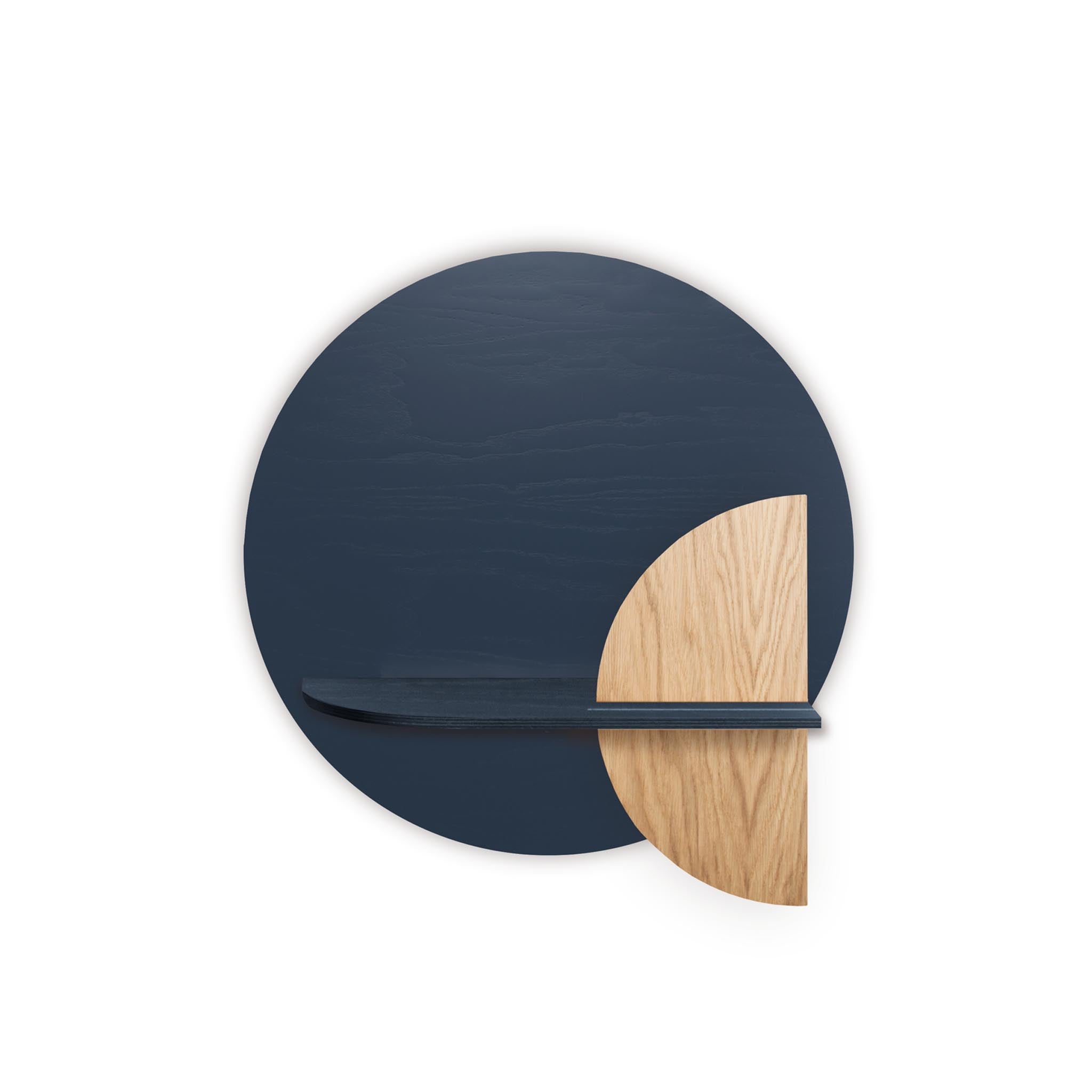 Étagère murale Alba DUO · Cercle bleu