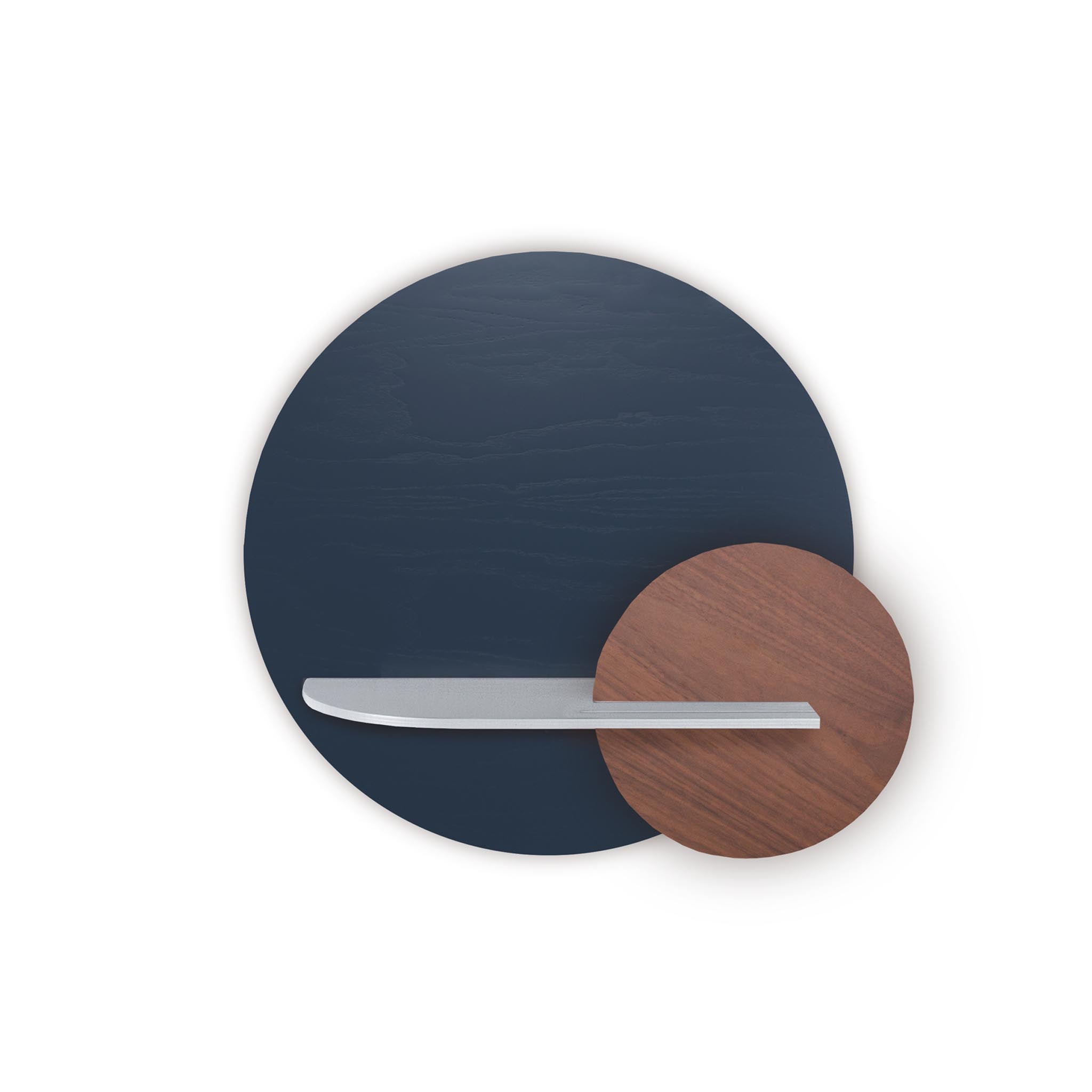 Étagère murale Alba DUO · Cercle bleu