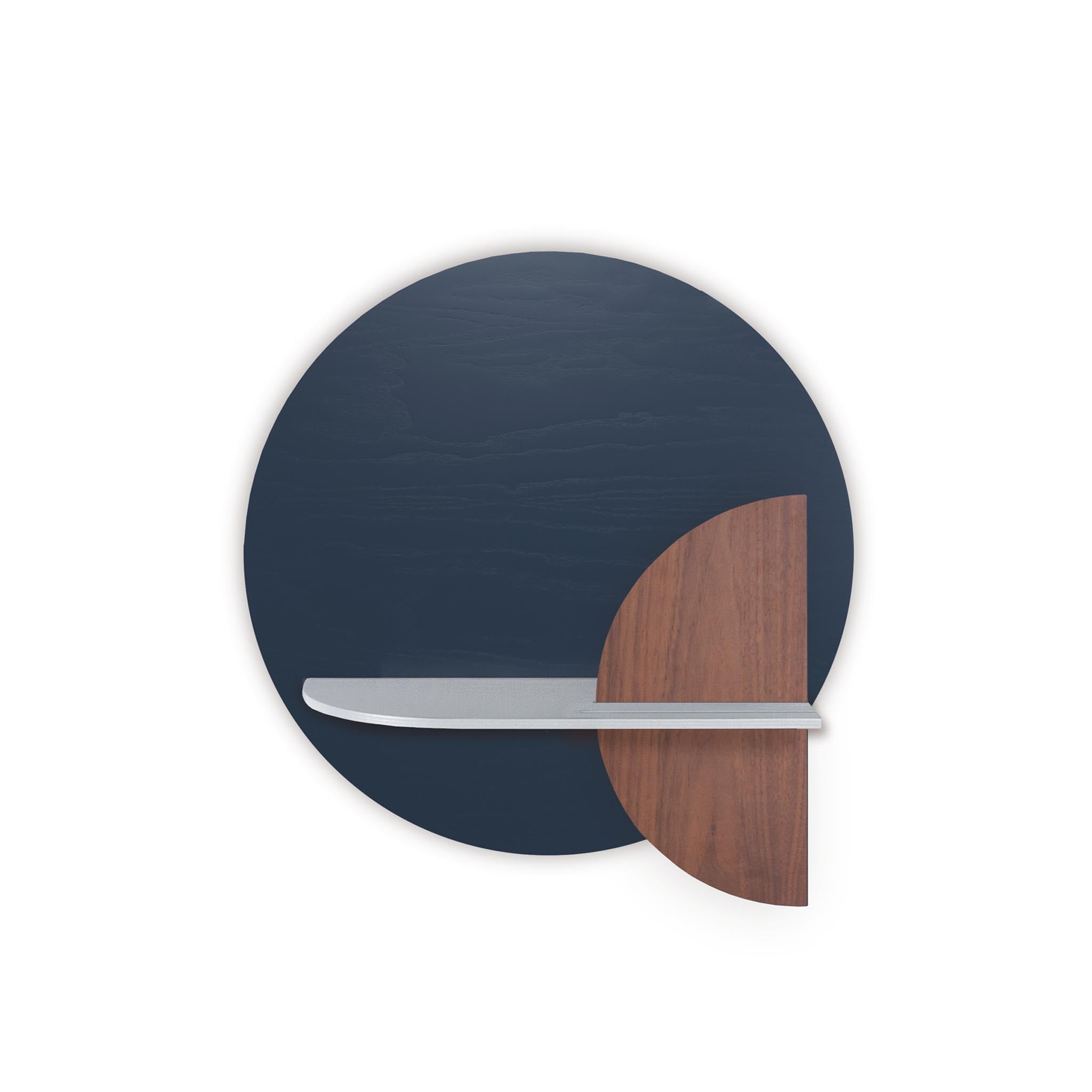 Étagère murale Alba DUO · Cercle bleu