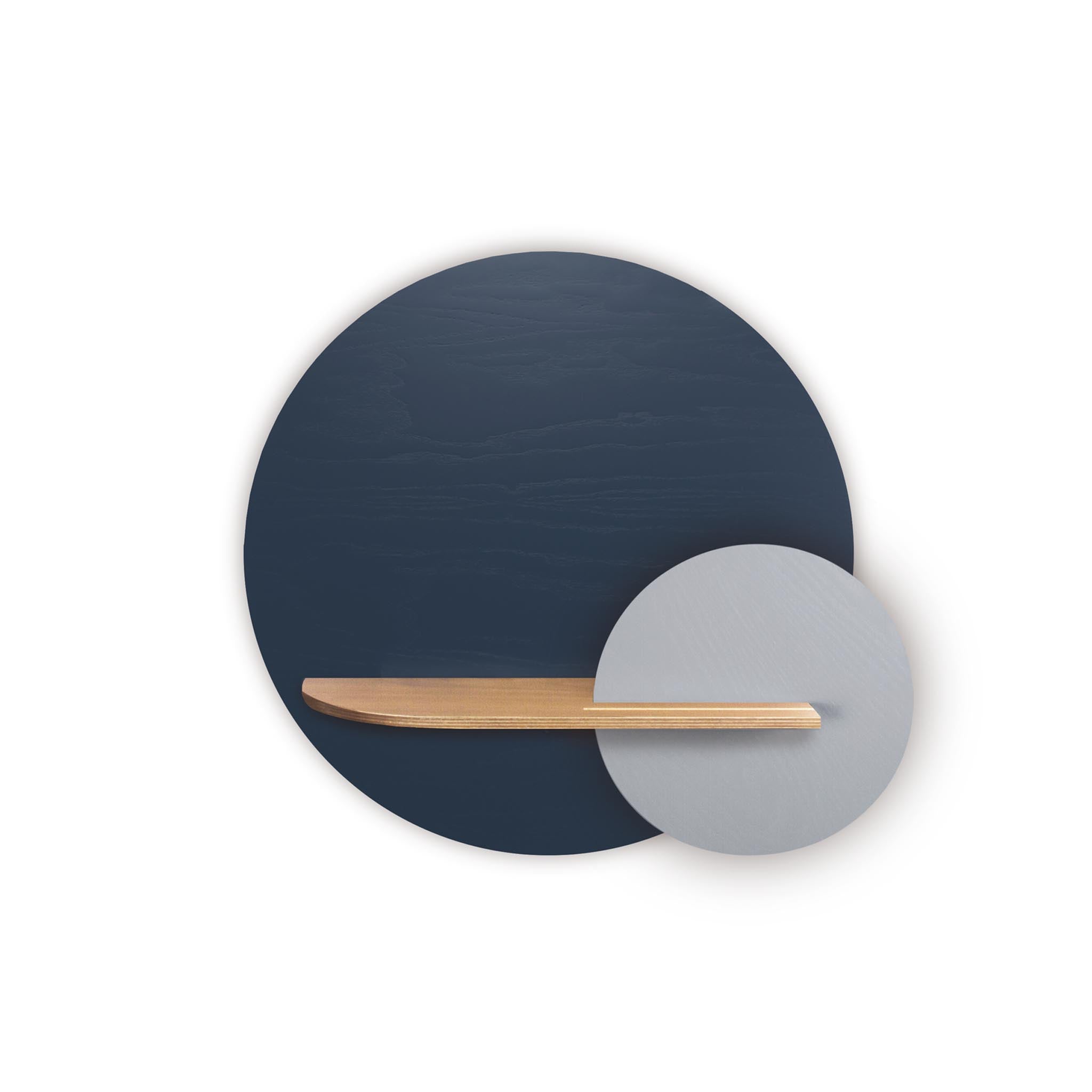 Étagère murale Alba DUO · Cercle bleu