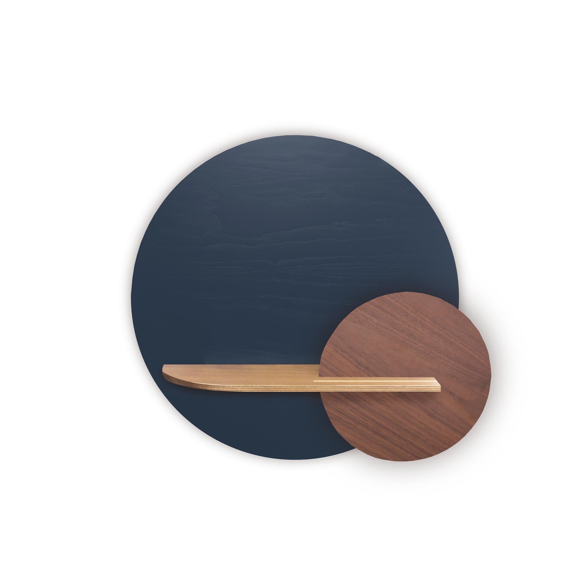 Étagère murale Alba DUO · Cercle bleu