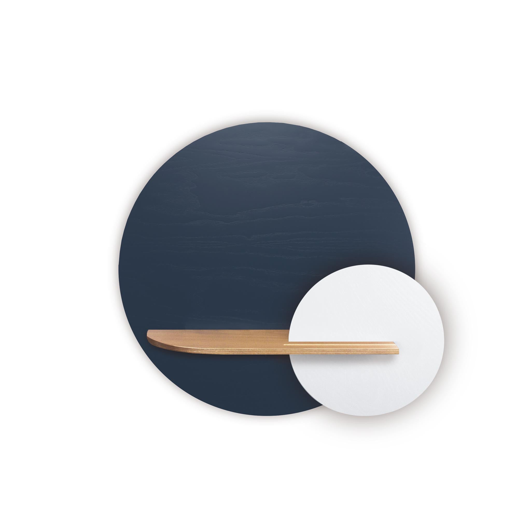 Étagère murale Alba DUO · Cercle bleu